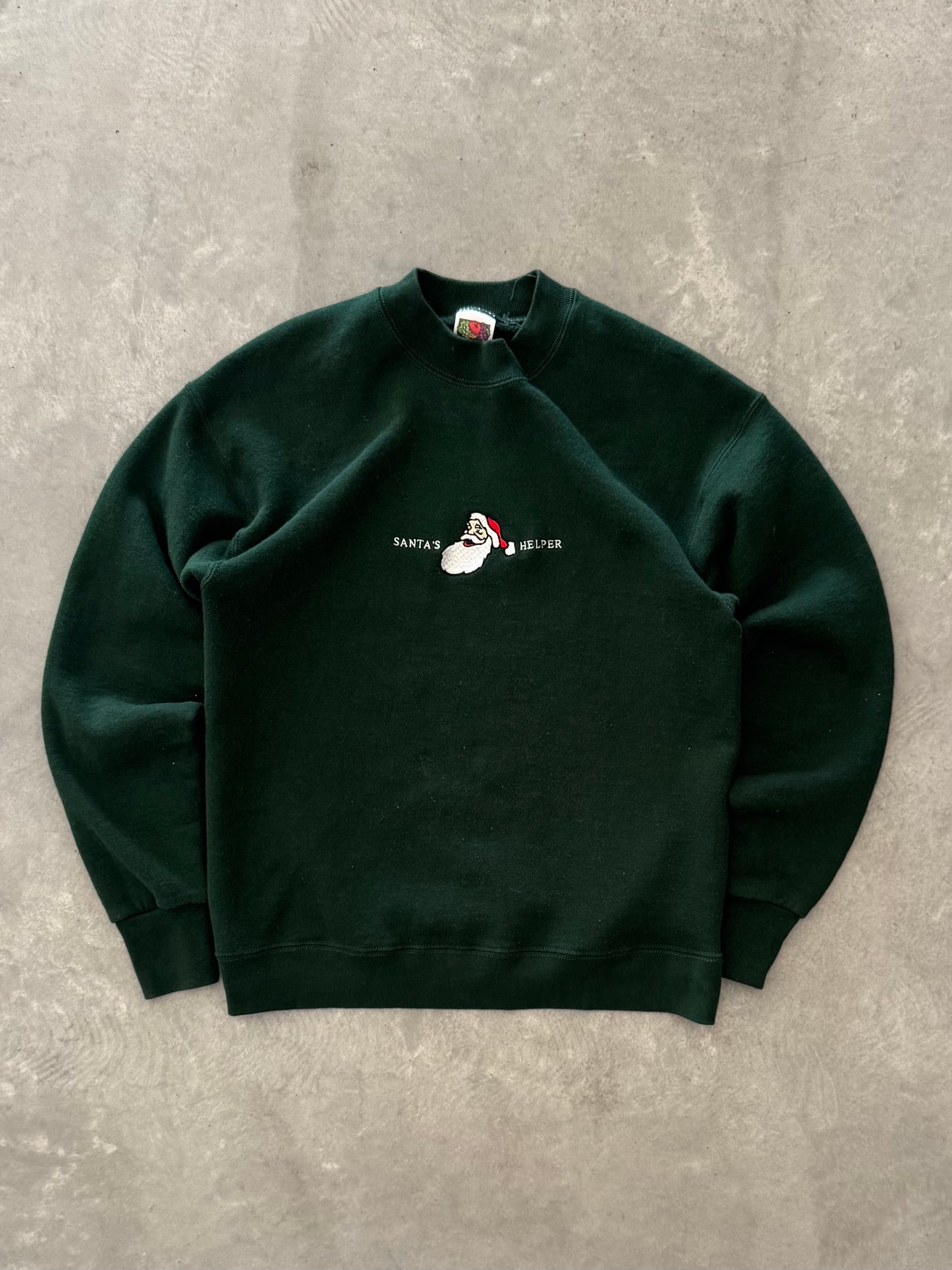 Vintage Santa’s Helper Sweatshirt - M
