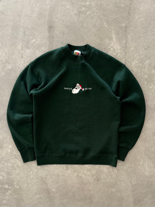 Vintage Santa’s Helper Sweatshirt - M