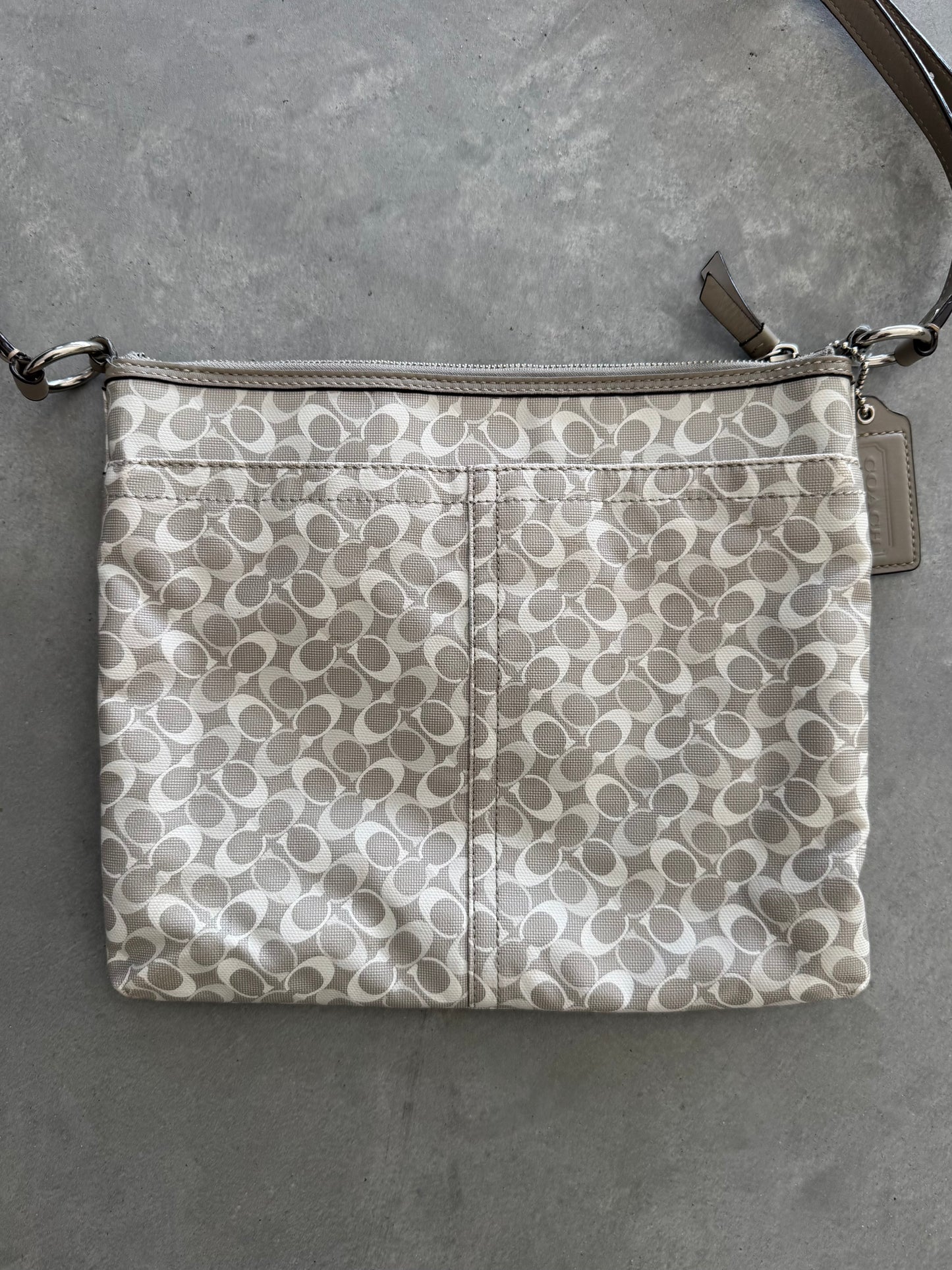 Vintage Coach Signature Crossbody