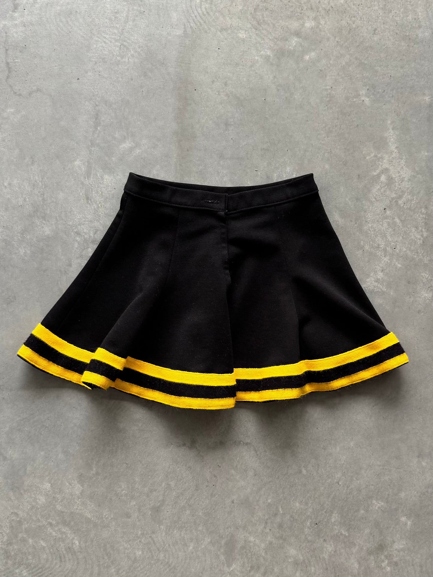 Vintage Black & Gold Skirt - XS