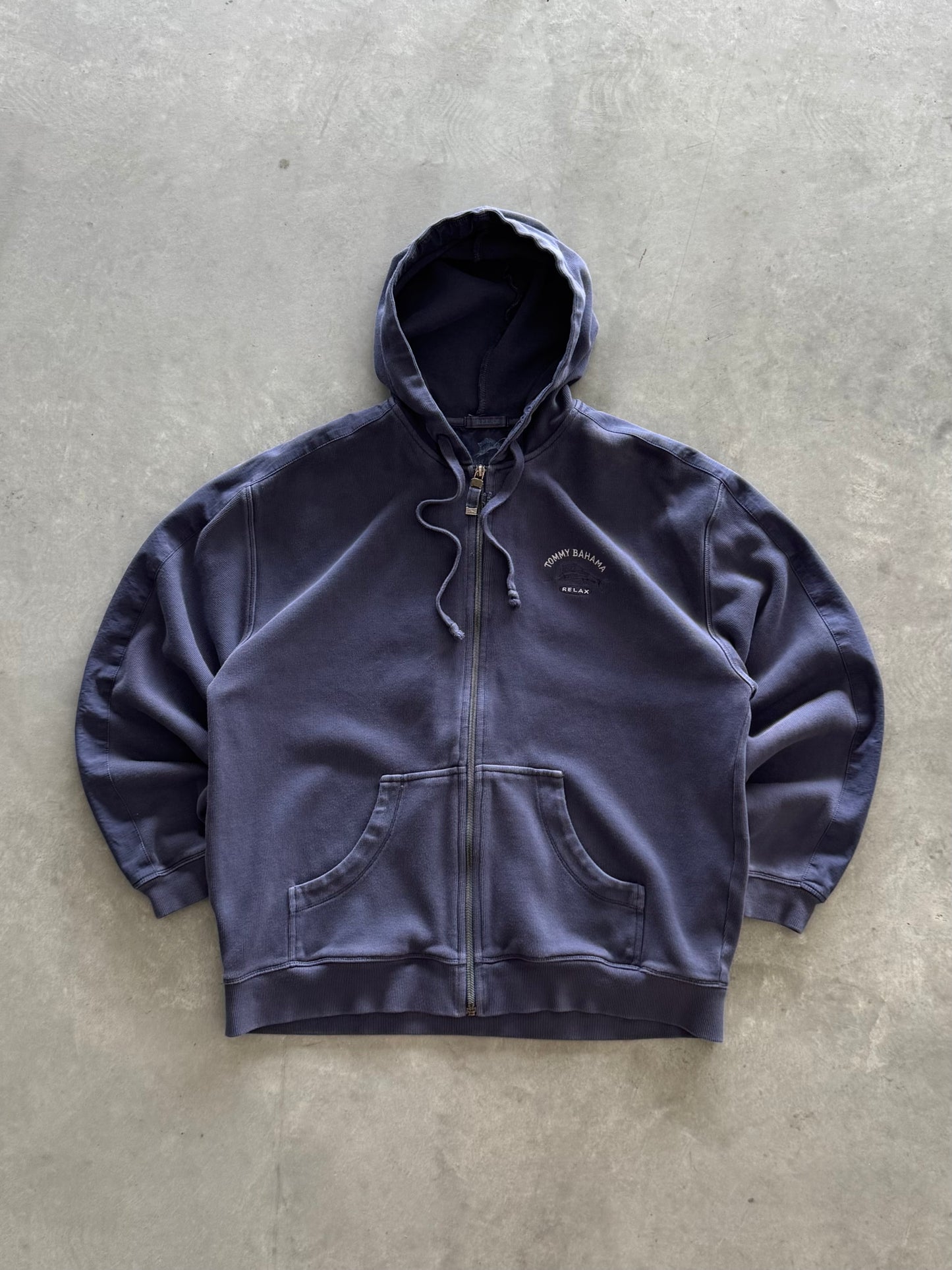 Vintage Tommy Bahama Zip Up Hoodie - L