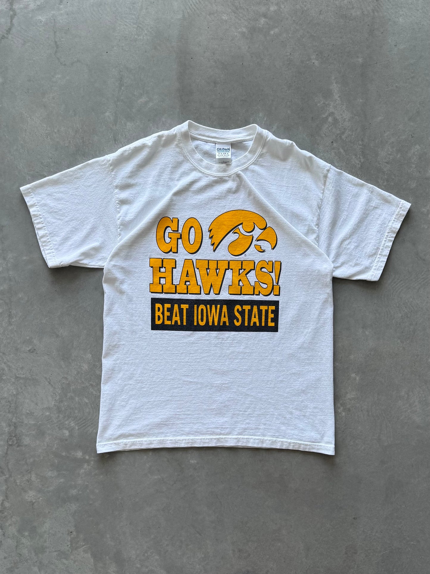 Iowa Hawkeyes Beat State Tee - L