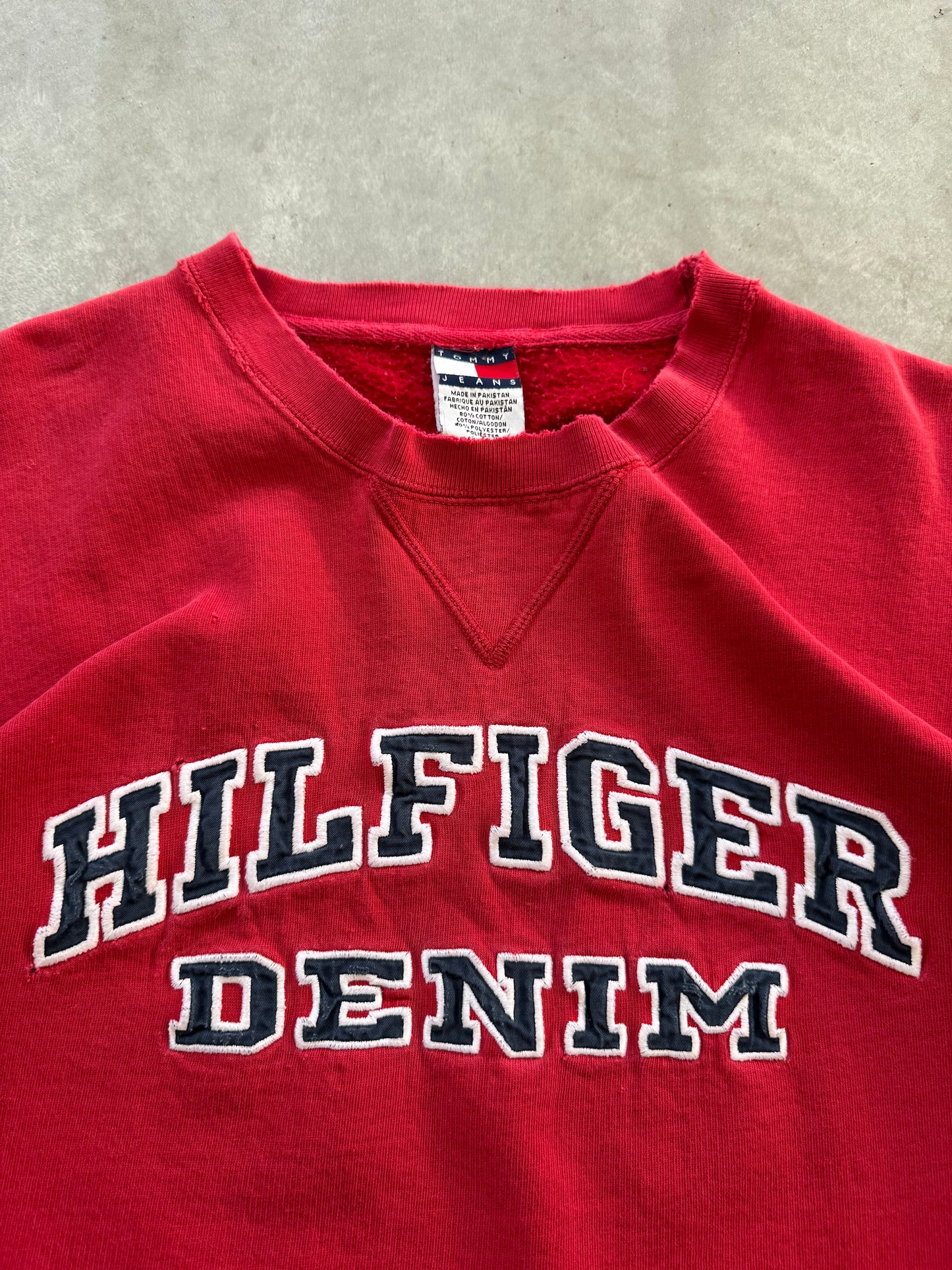 Vintage 90s Tommy Hilfiger Sweatshirt - XXL