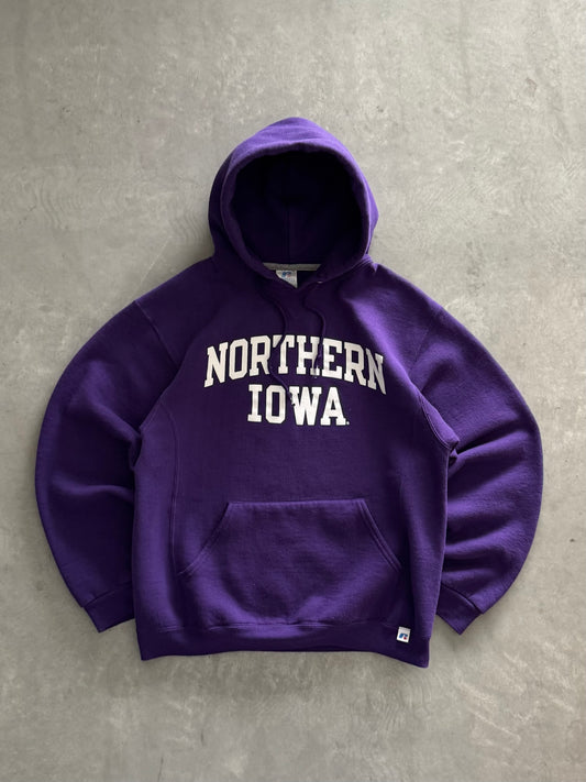 Vintage Northern Iowa Russell Athletic Hoodie - M