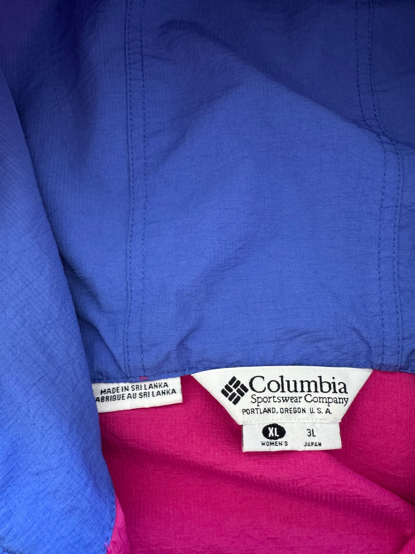 Vintage Columbia Women’s Windbreaker - XL