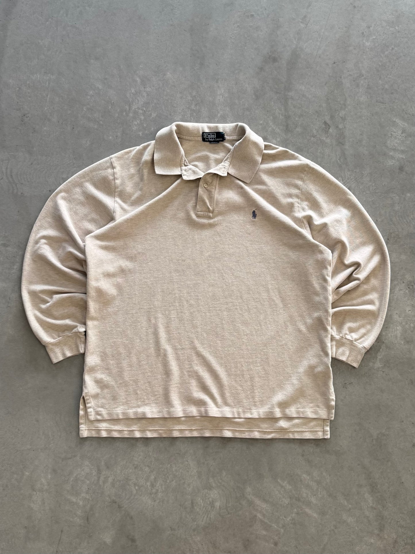 Vintage Polo Ralph Lauren Long Sleeve Polo - XLT