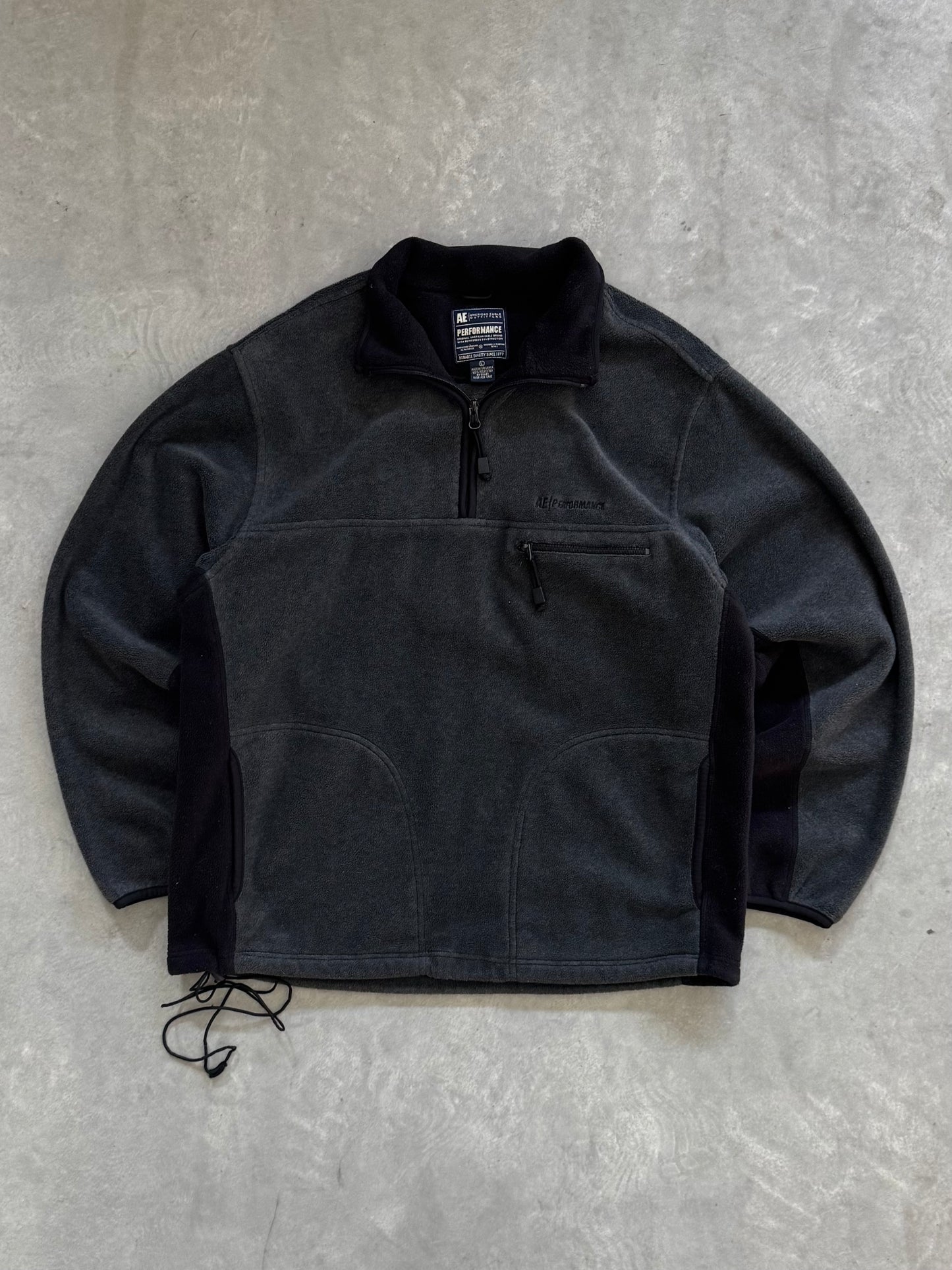 Vintage American Eagle Fleece Quarter Zip - L