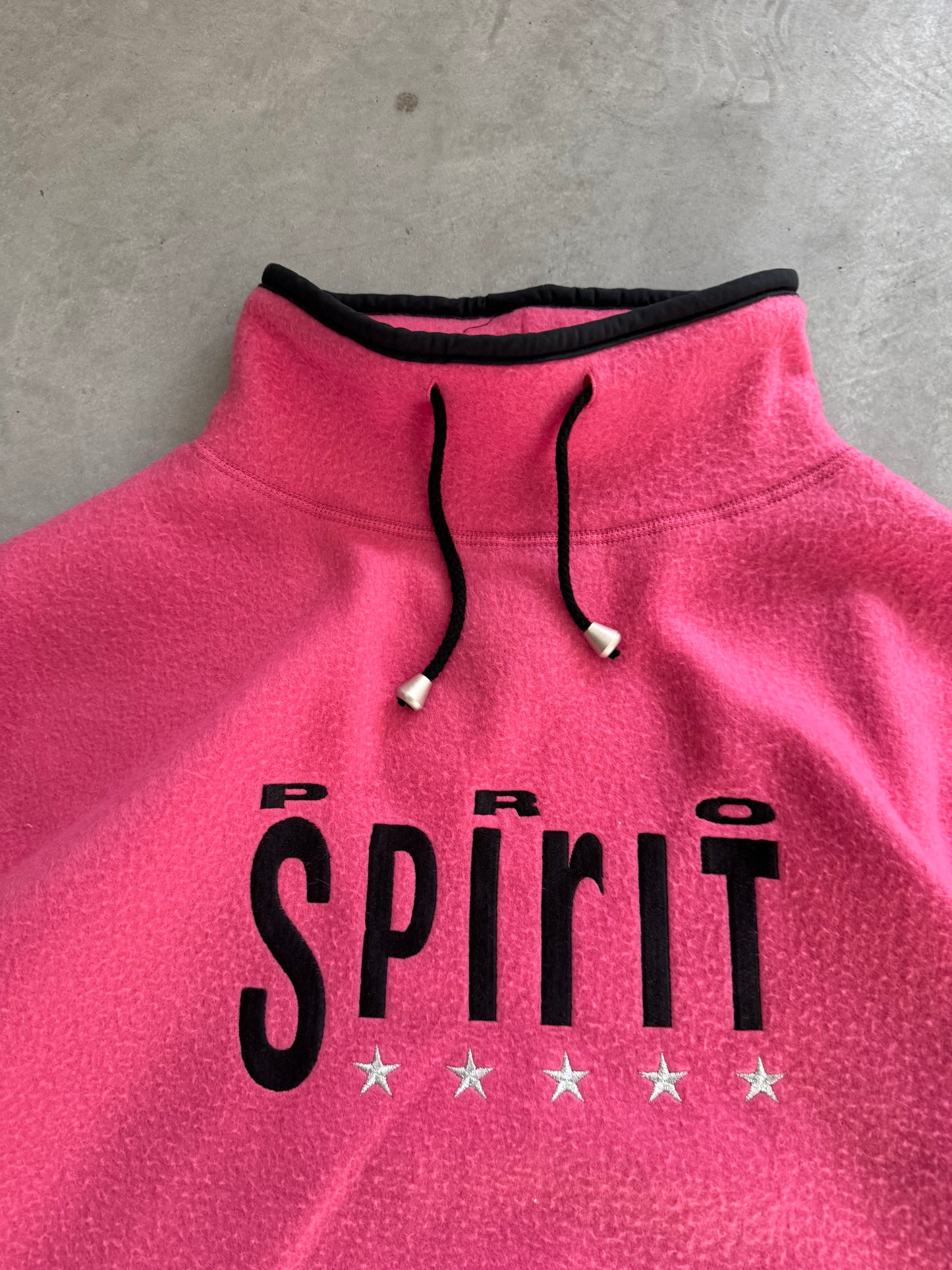 Vintage 90s Pro Spirit Fleece Pullover - M/L
