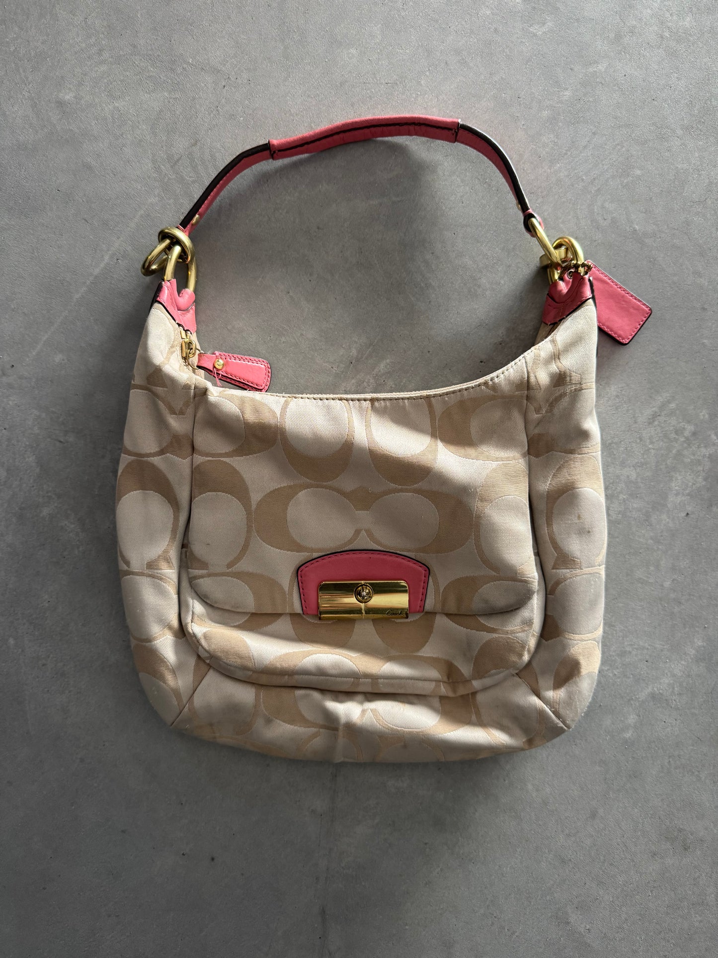 Vintage Coach Kristin Signature hobo shoulder bag
