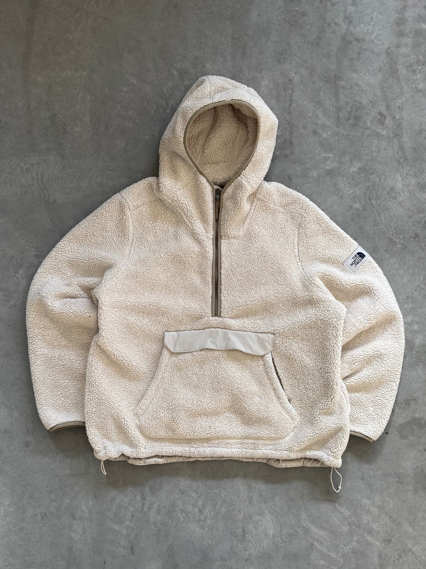 North Face Women’s Sherpa Hooded Half Zip - XXL