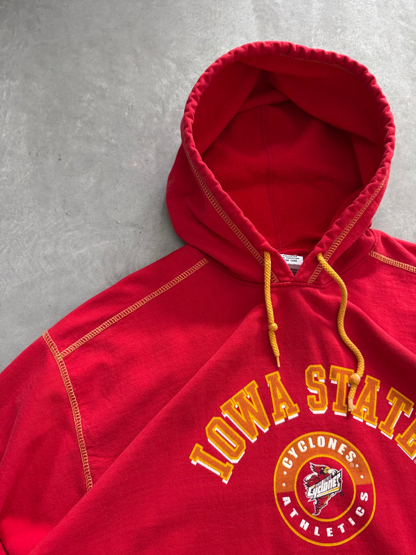 Vintage 90s Iowa State Cyclones Hoodie - M