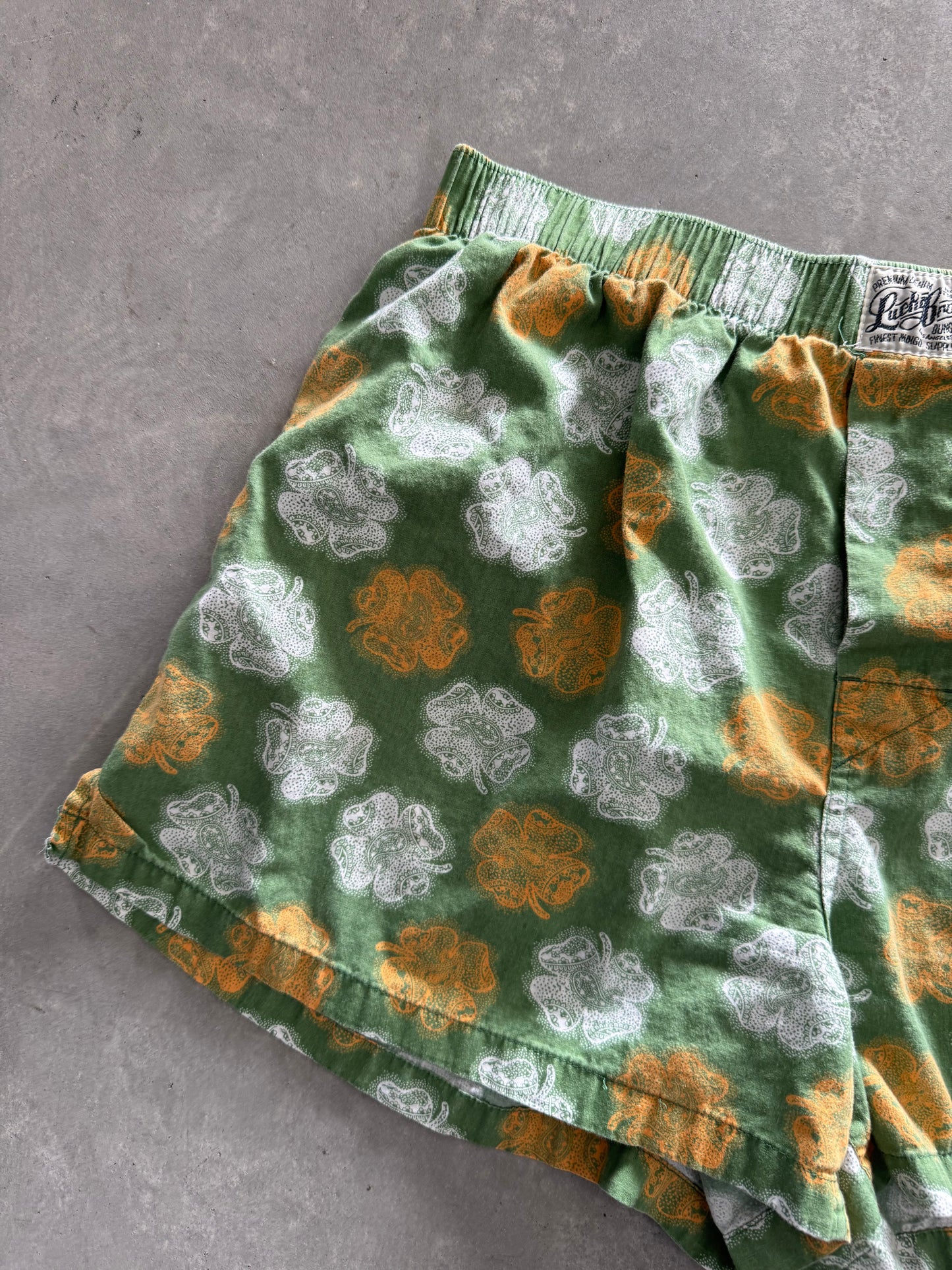 Vintage Lucky Brand Clover Boxers - M