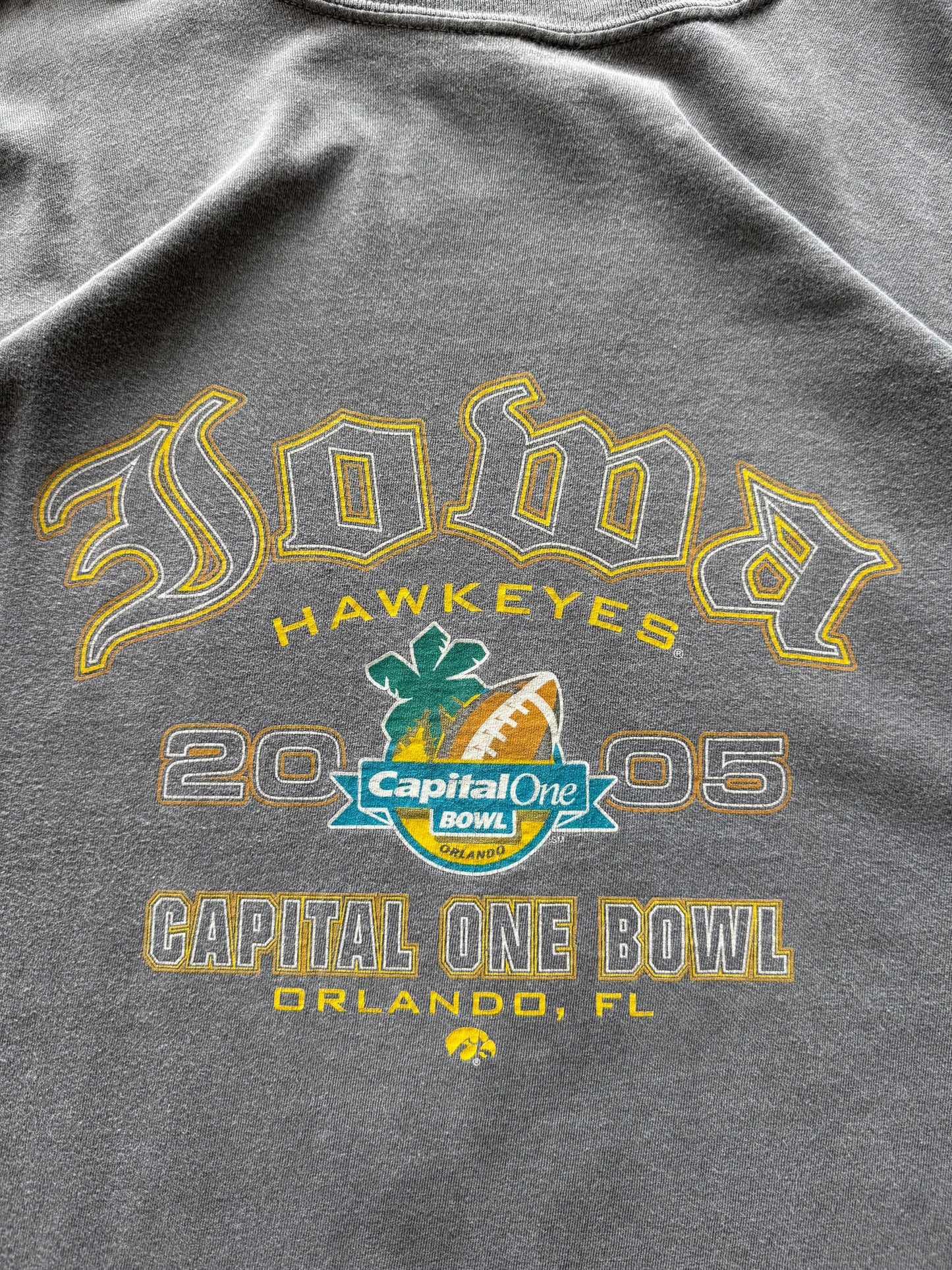 Vintage 00s Iowa Hawkeyes Bowl Game Longsleeve - XL