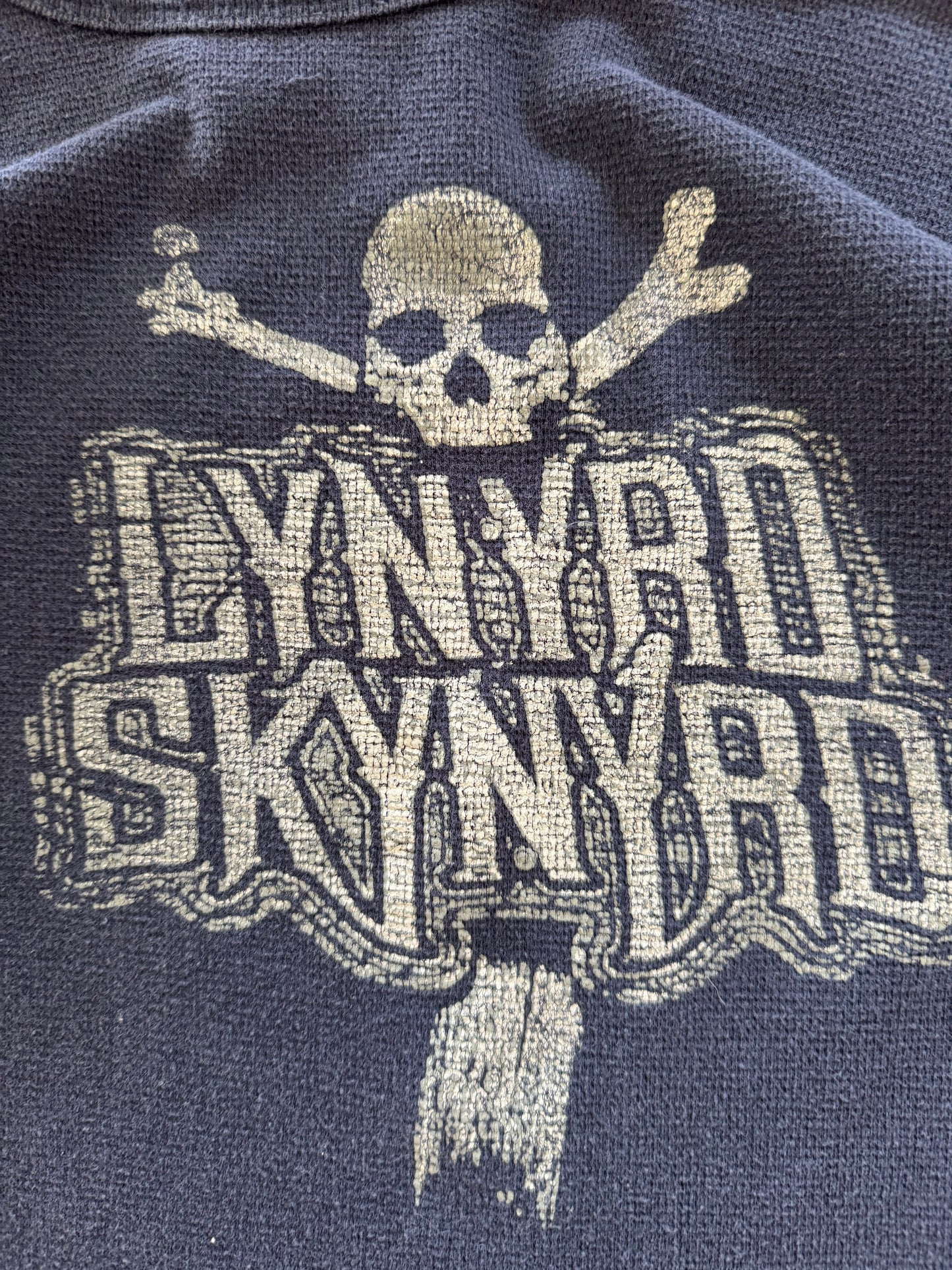 Vintage Women’s Lynyrd Skynrd Waffle Knit - L