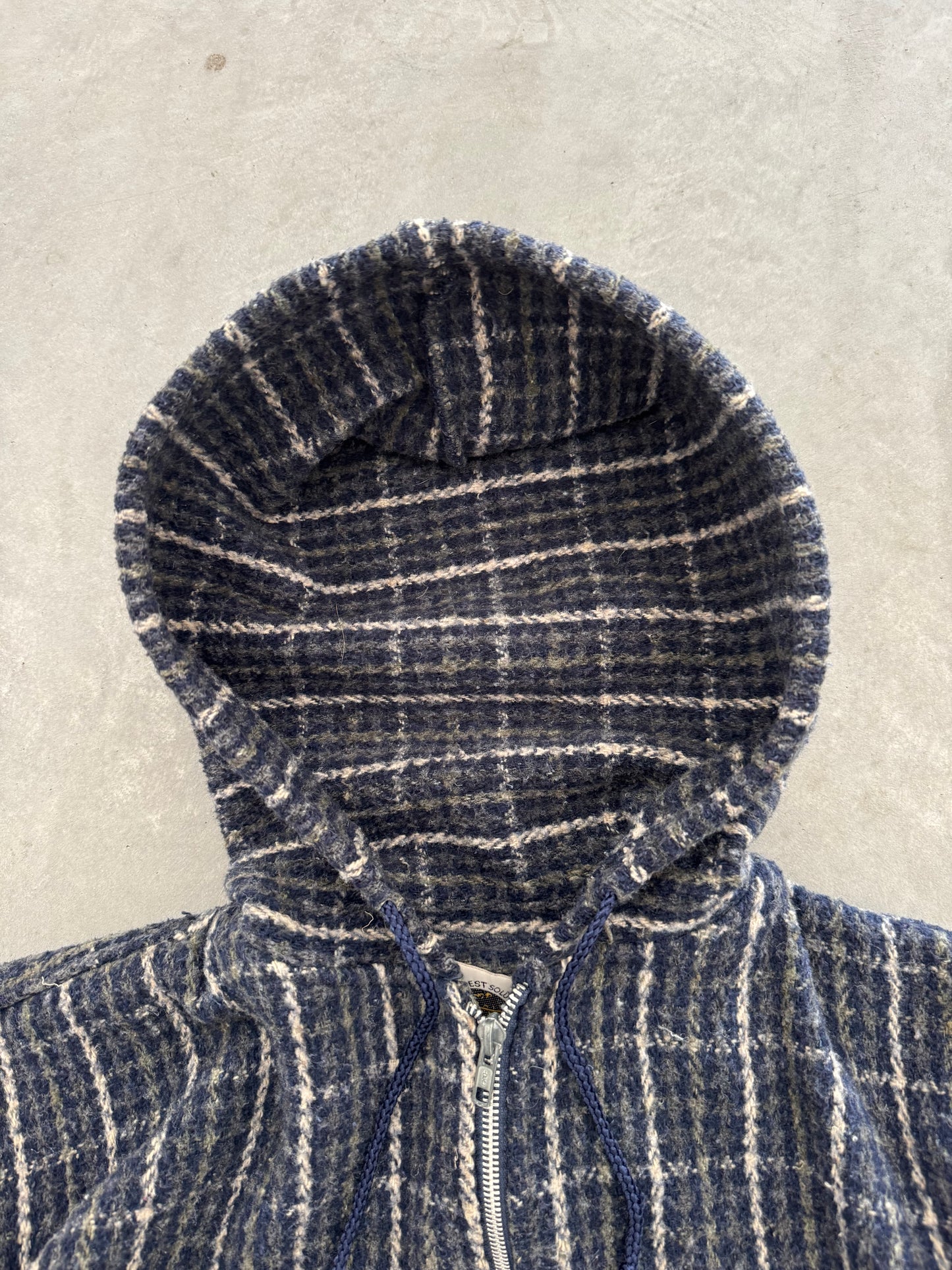 Vintage Earth Ragz Plaid Zip Up Jacket - L