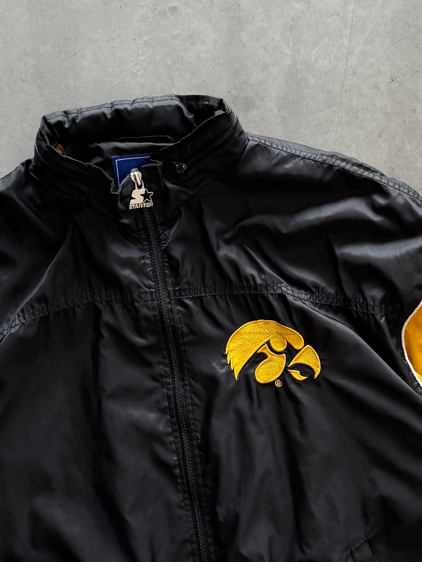 Vintage 90s Starter Iowa Hawkeyes Jacket - XL