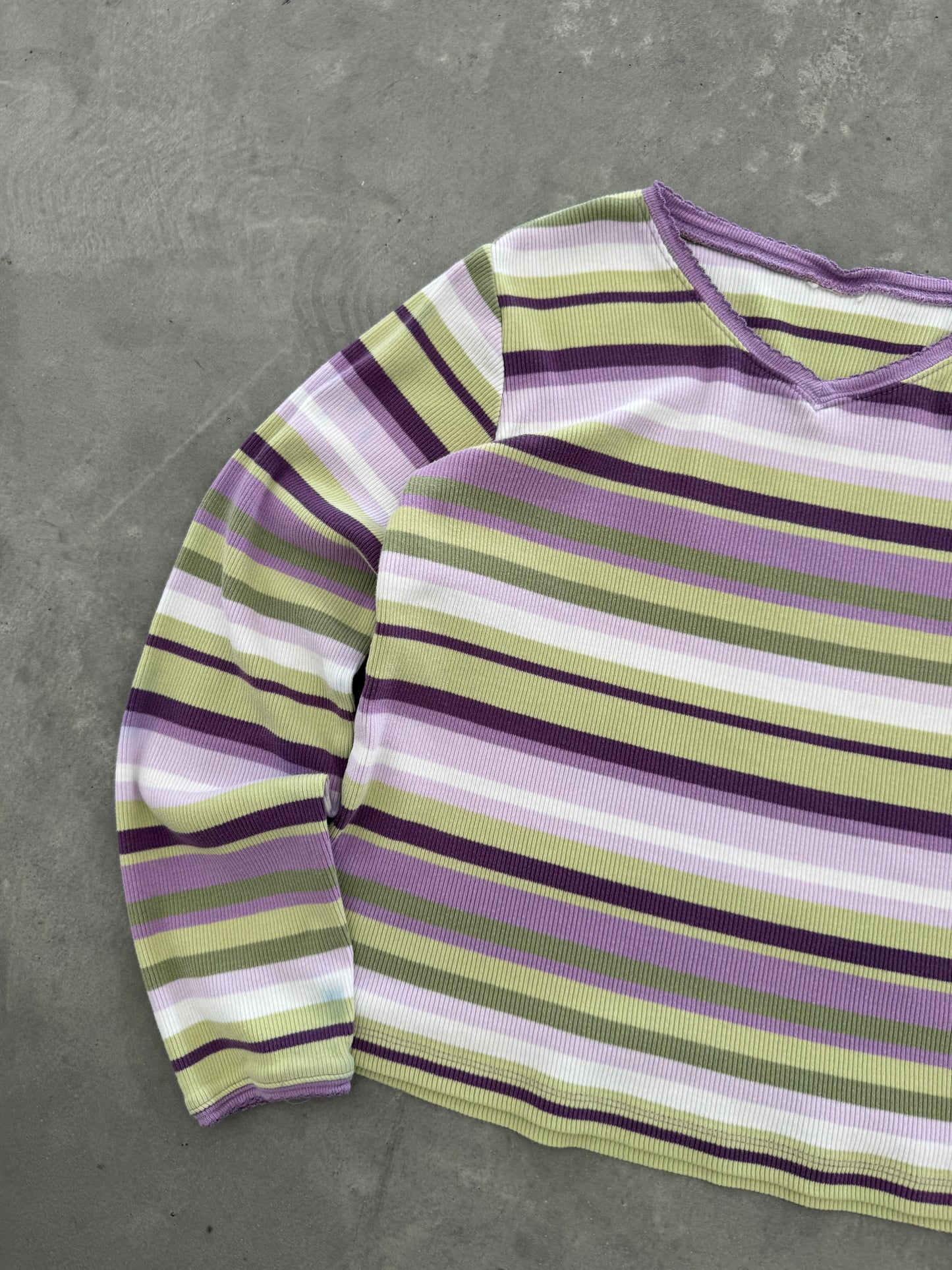 Vintage Women’s Striped Longsleeve - S