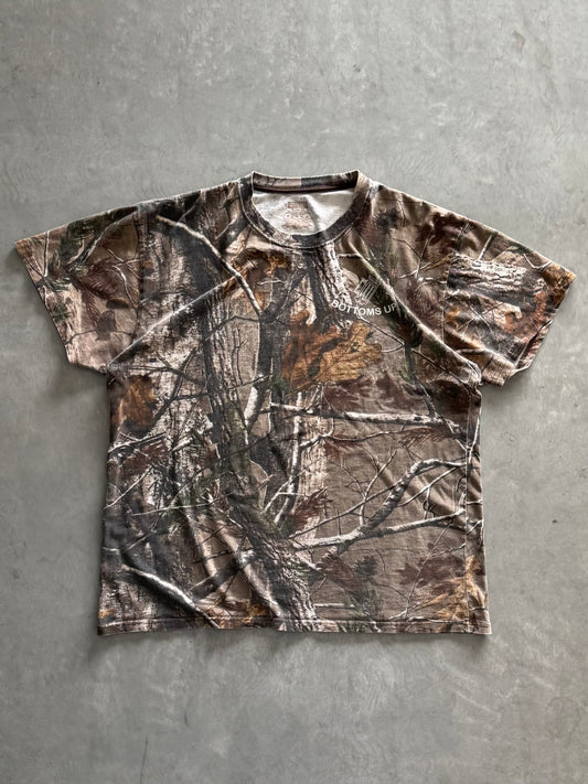 Vintage Camo Bottoms Up Tee - XL
