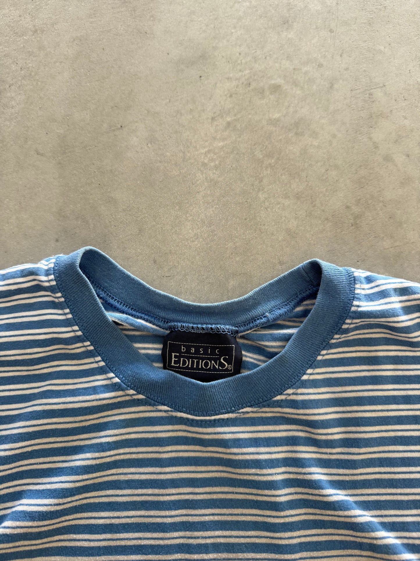 Vintage Striped Tee - XL