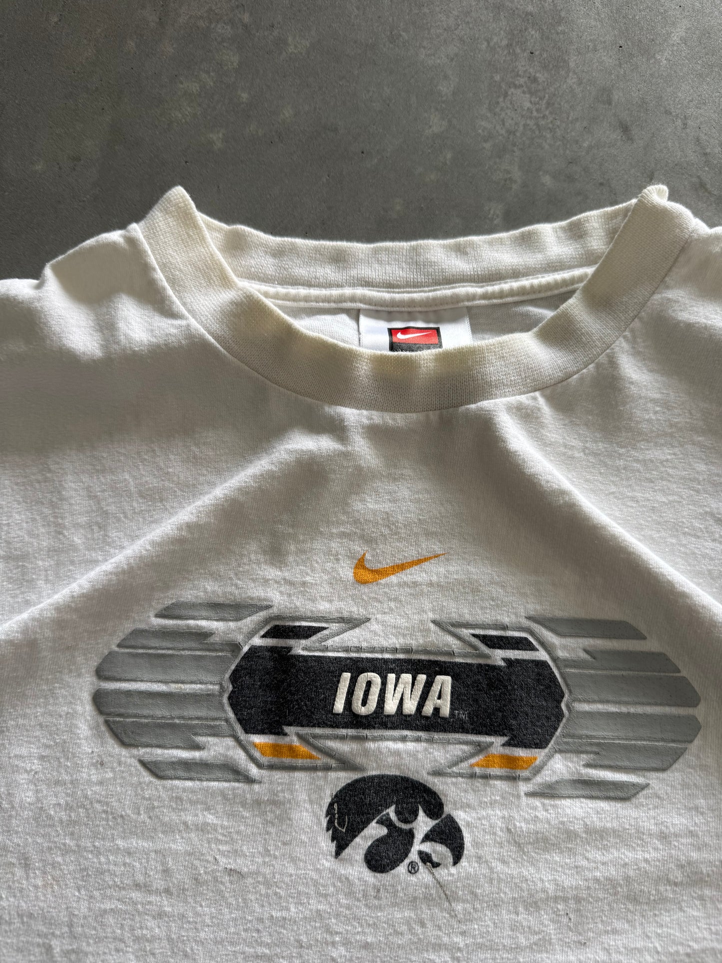 Vintage 90s Nike Iowa Hawkeyes Long Sleeve - XL