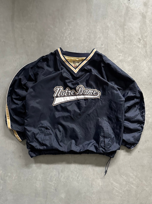 Vintage 90s Notre Dame Windbreaker - XL