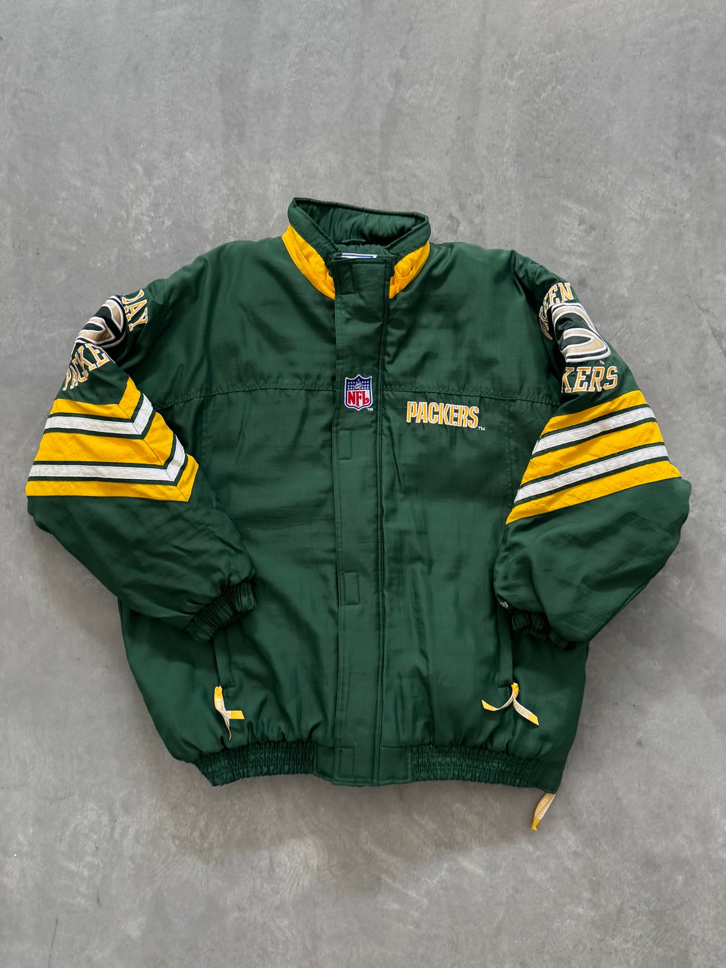 Vintage Starter Green Bay Packers Coat - XXL