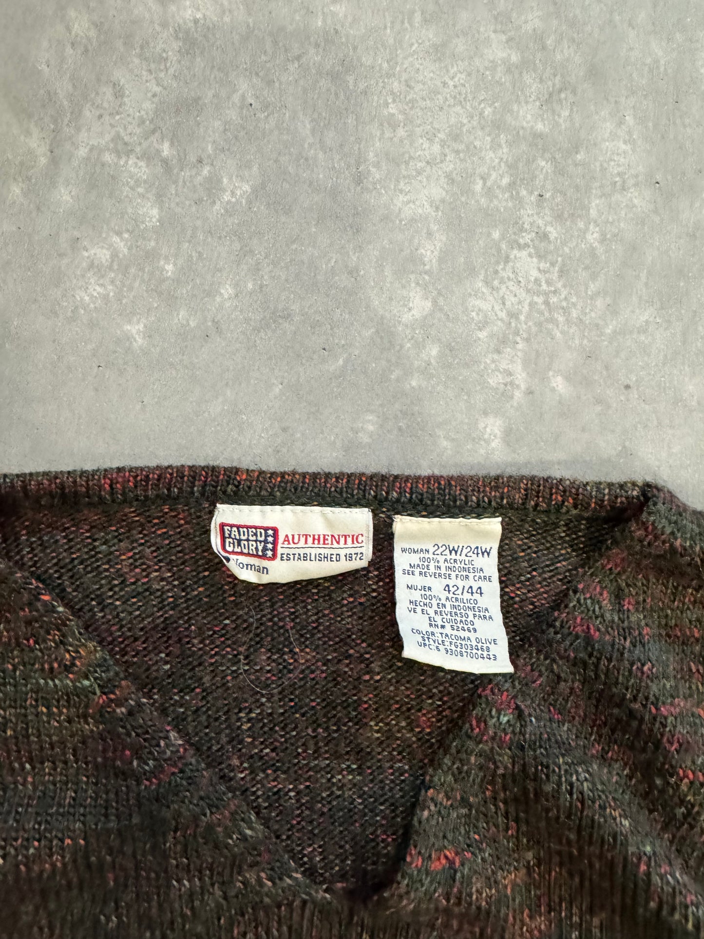 Vintage Women’s Faded Glory Sweater - XL