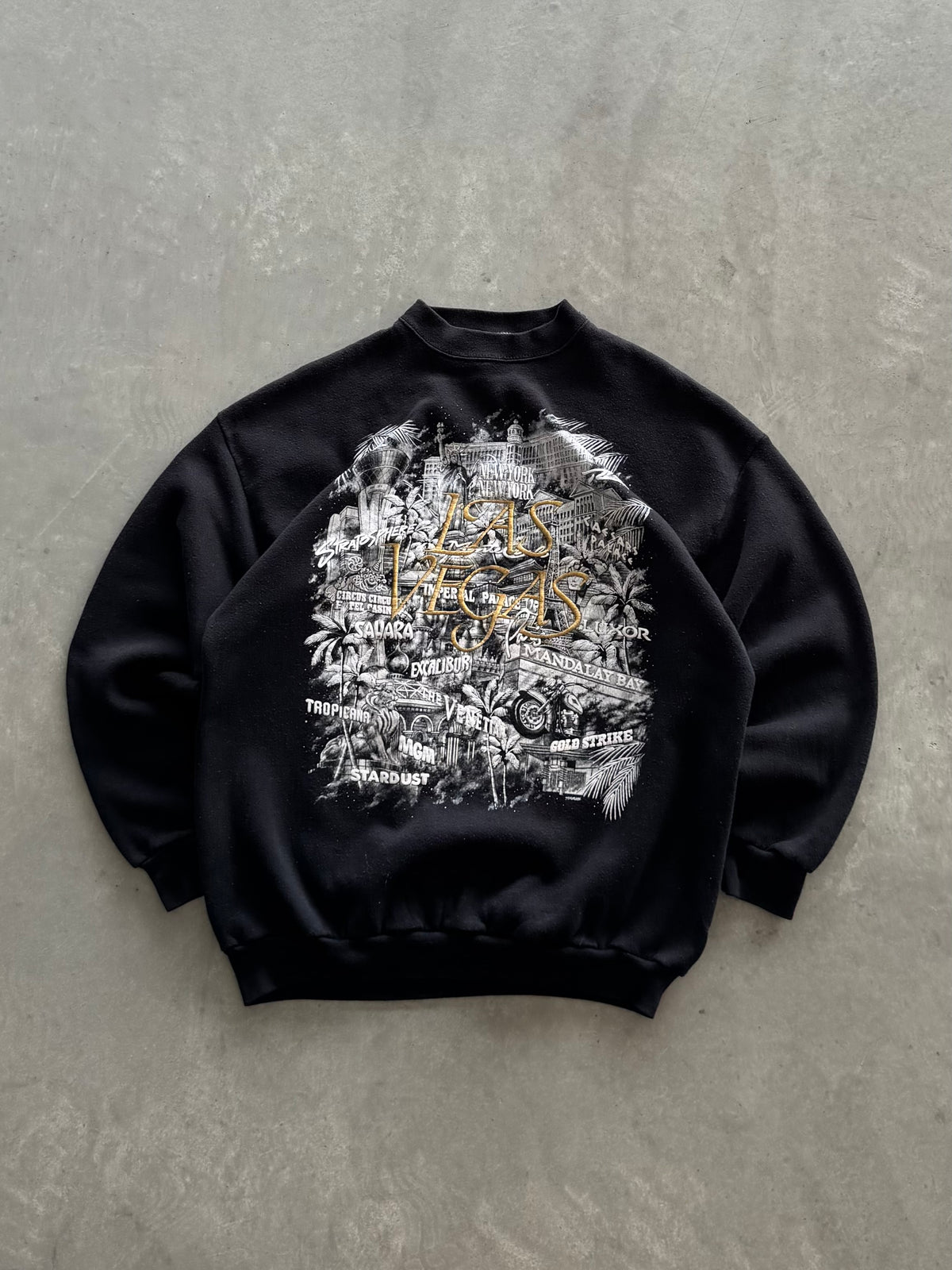 Vintage 90s Las Vegas Sweatshirt - XL