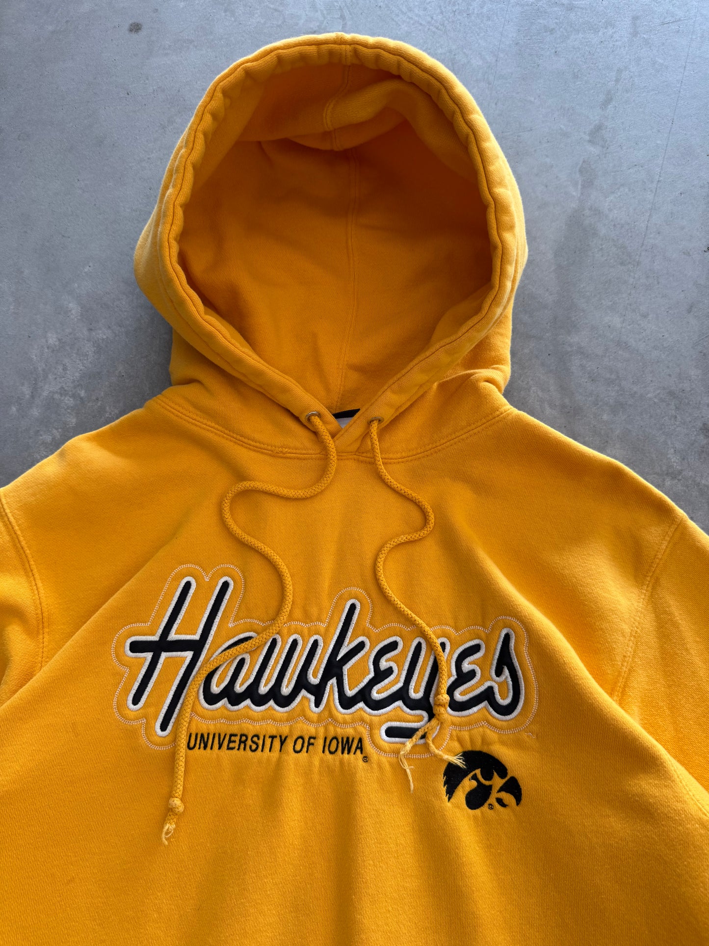 Vintage Iowa Hawkeyes Hoodie - L