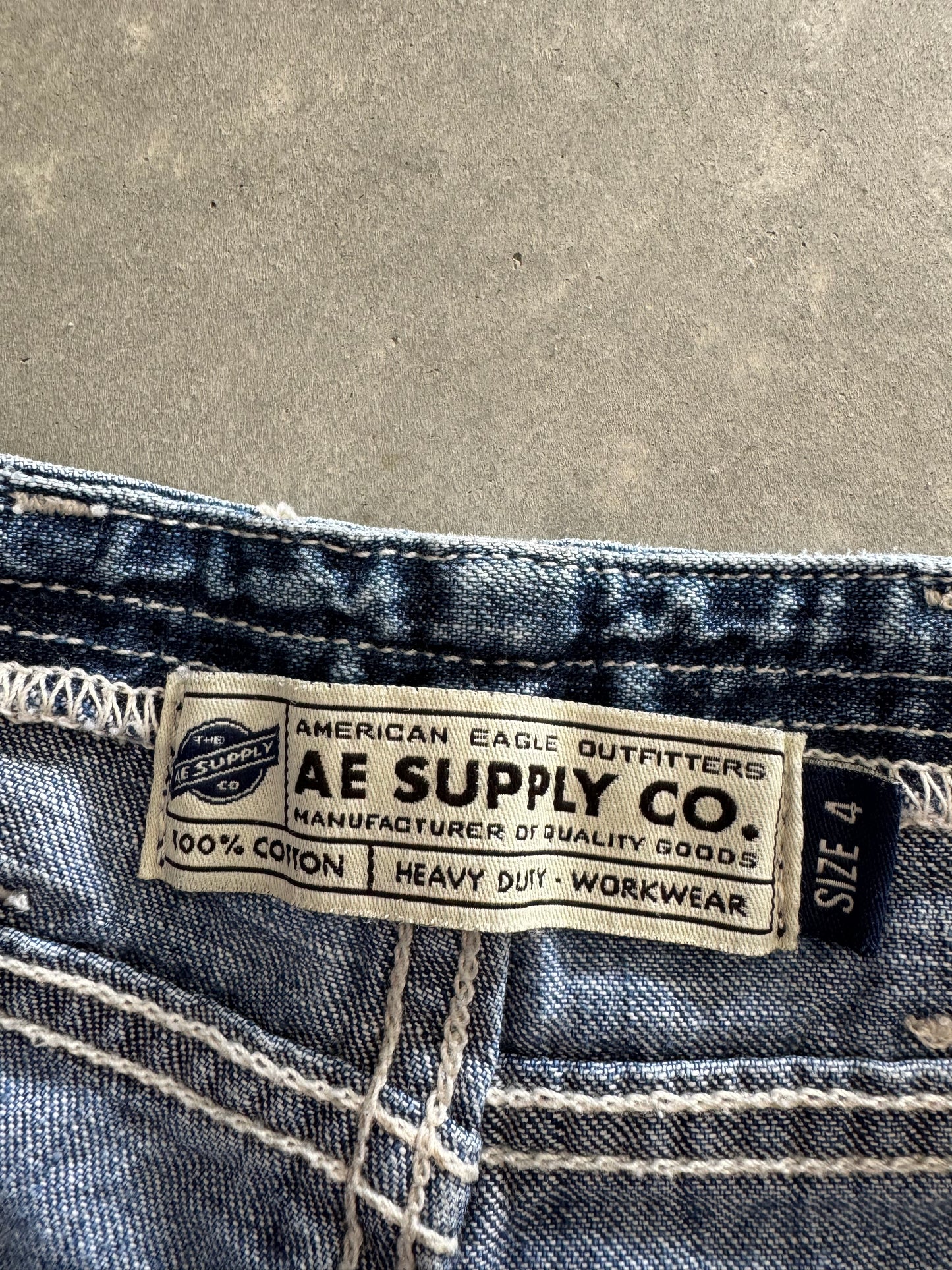 Vintage American Eagle Denim Mini Shorts - 29x3