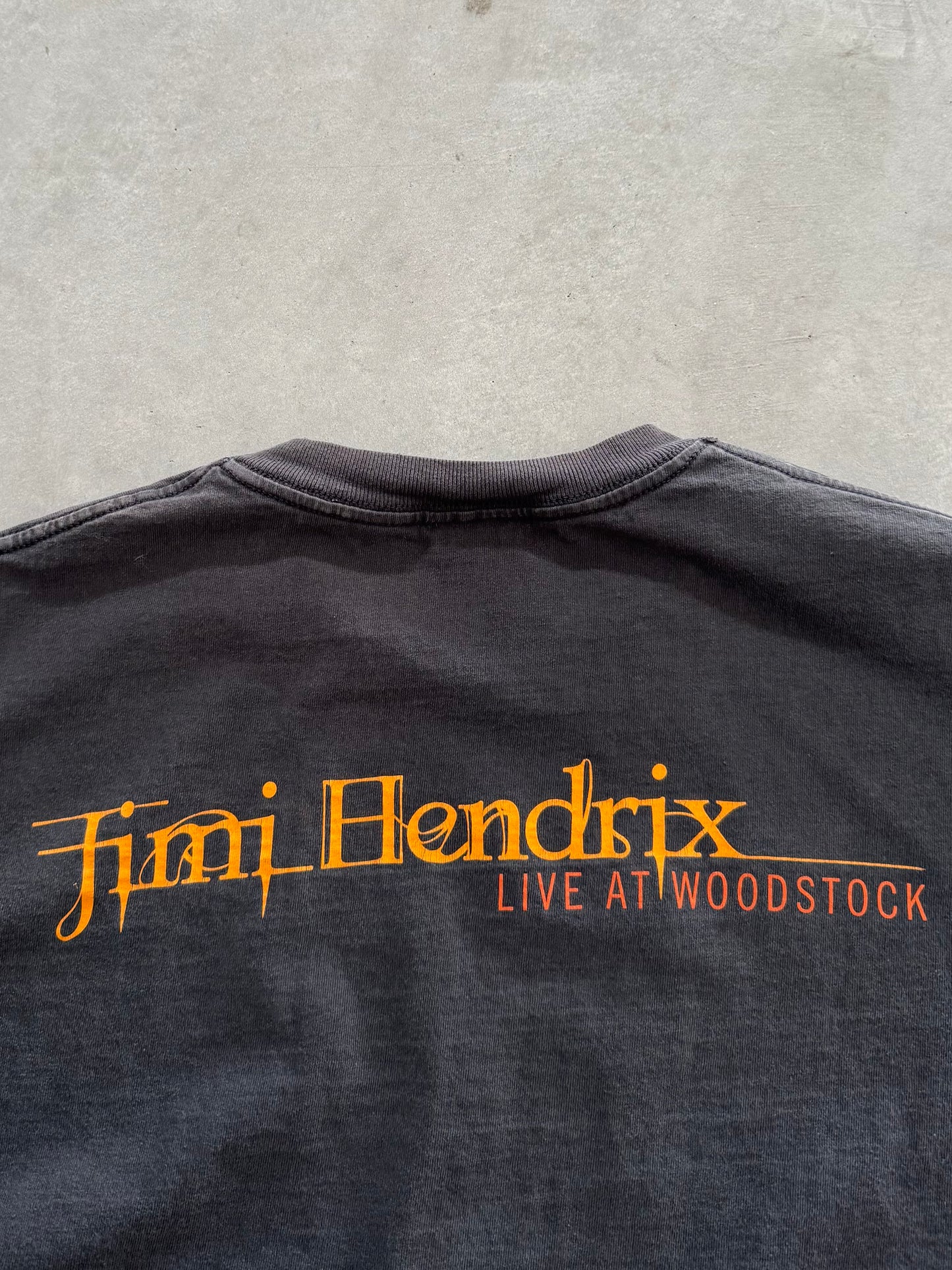 Vintage Jimi Hendrix Live at Woodstock Tee - XL