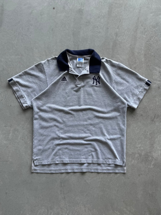 Vintage Adidas Yankees Polo - XL