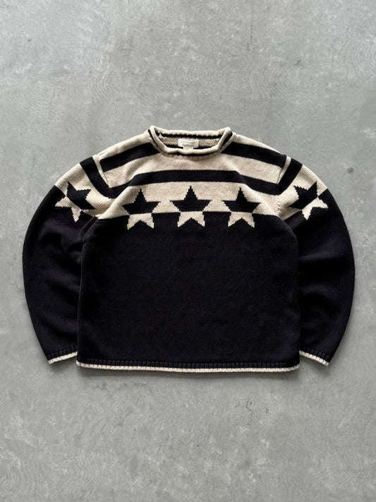 Vintage Christopher & Banks Star Women’s Sweater - XL