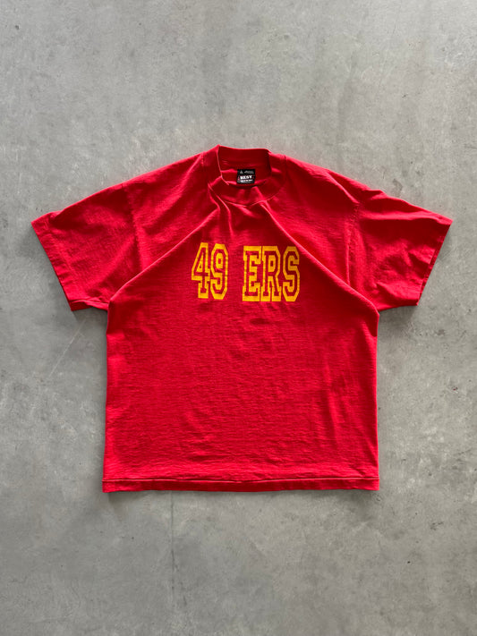 Vintage 90s 49ers Tee - L
