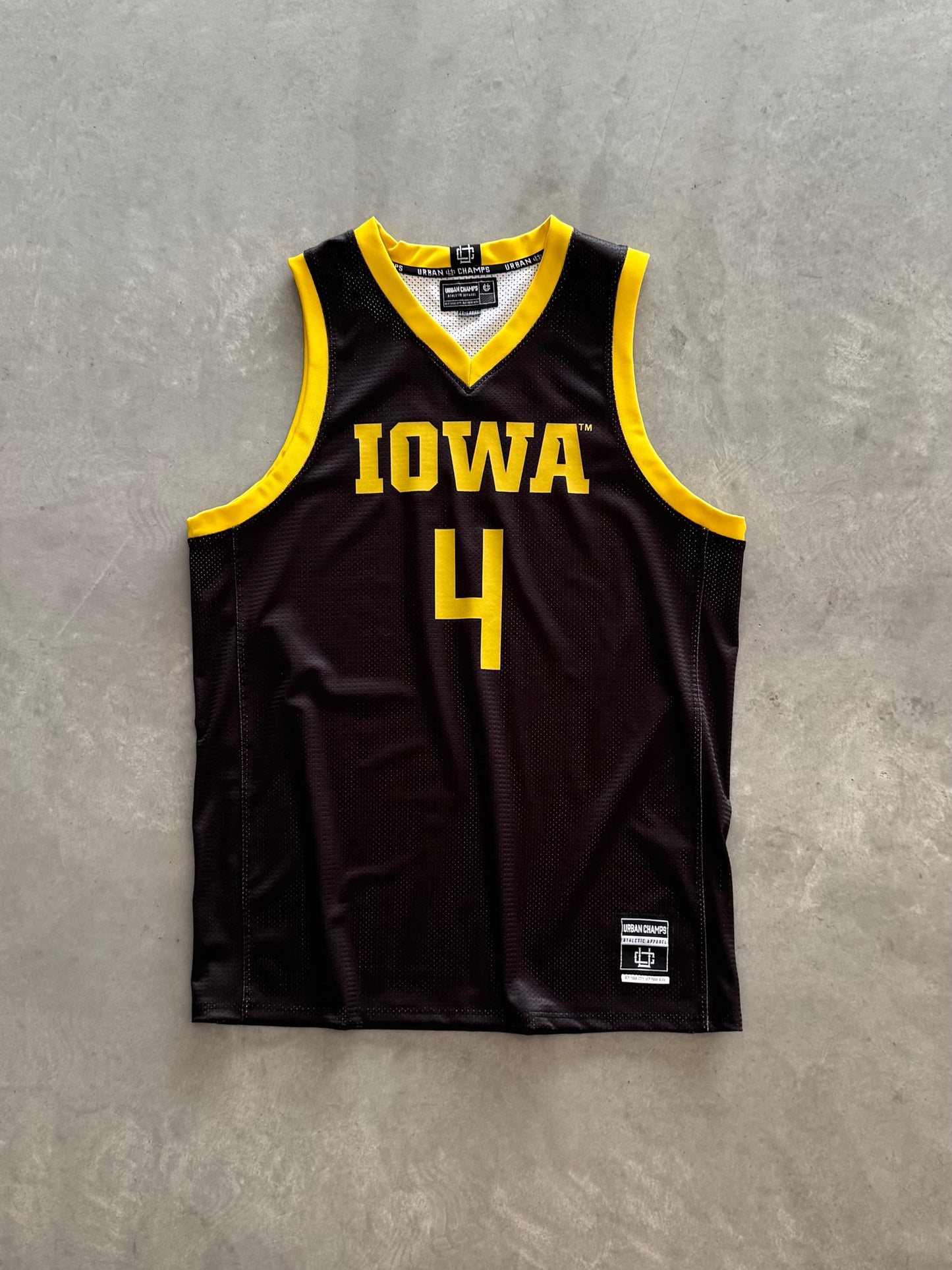 Iowa Hawkeyes Feuerbac Basketball Jersey - XXL