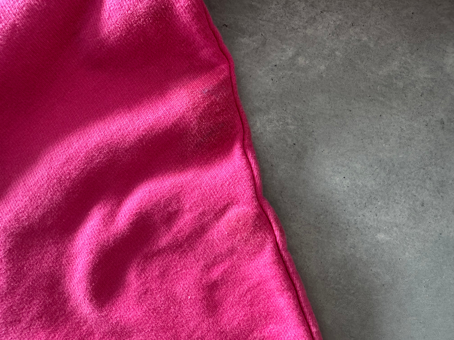 Vintage Pink Iowa Zip Up Hoodie - L