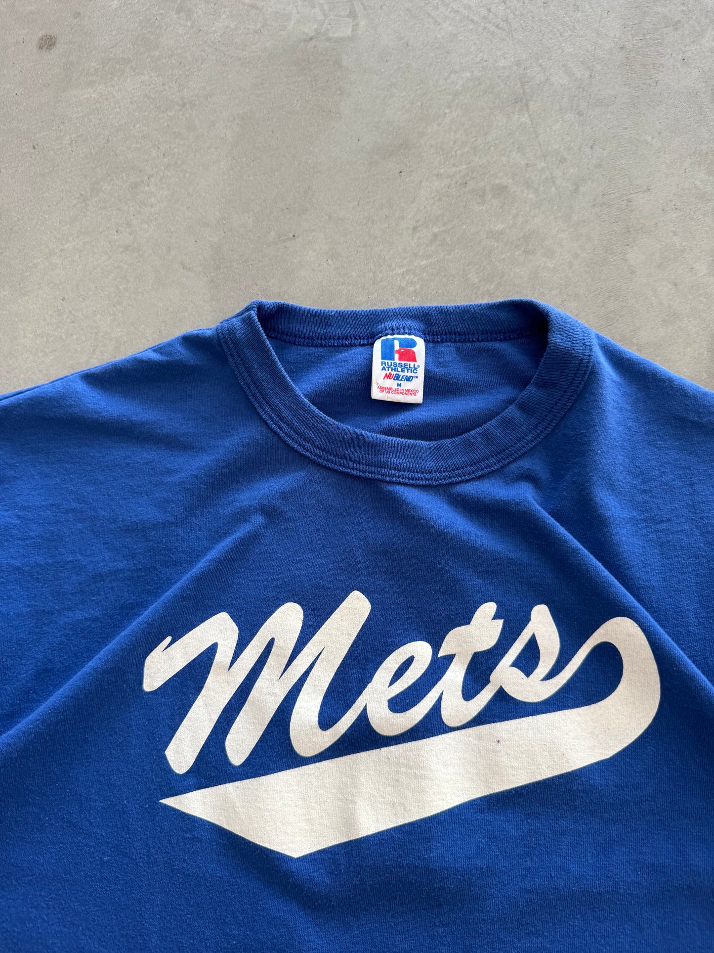 Vintage Russell New York Mets Tee - M