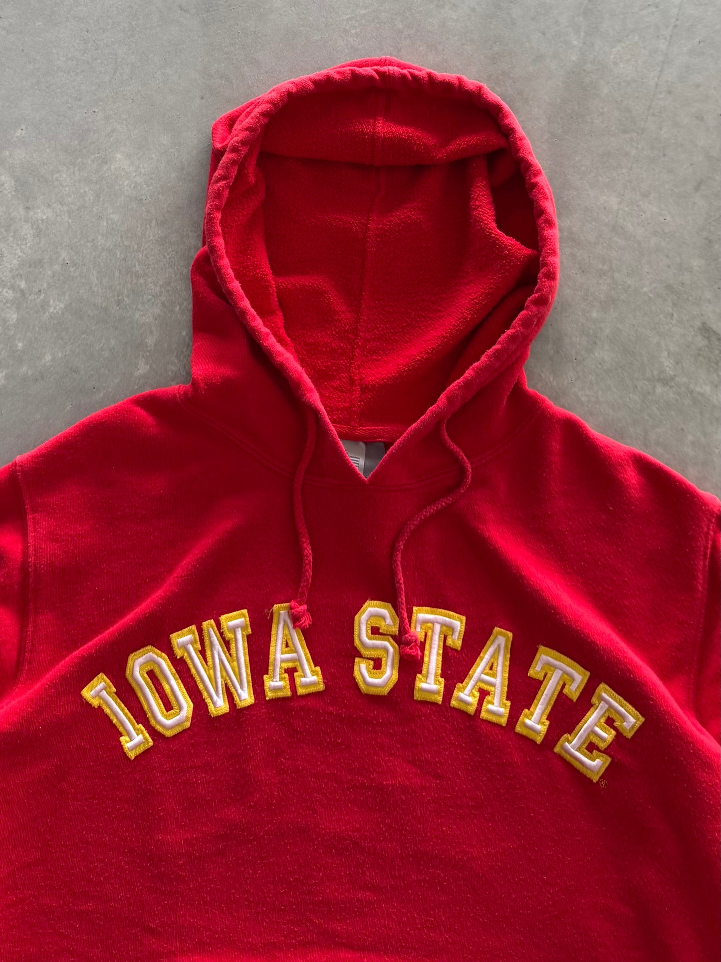Vintage 90s Iowa State Cyclones Hoodie - L