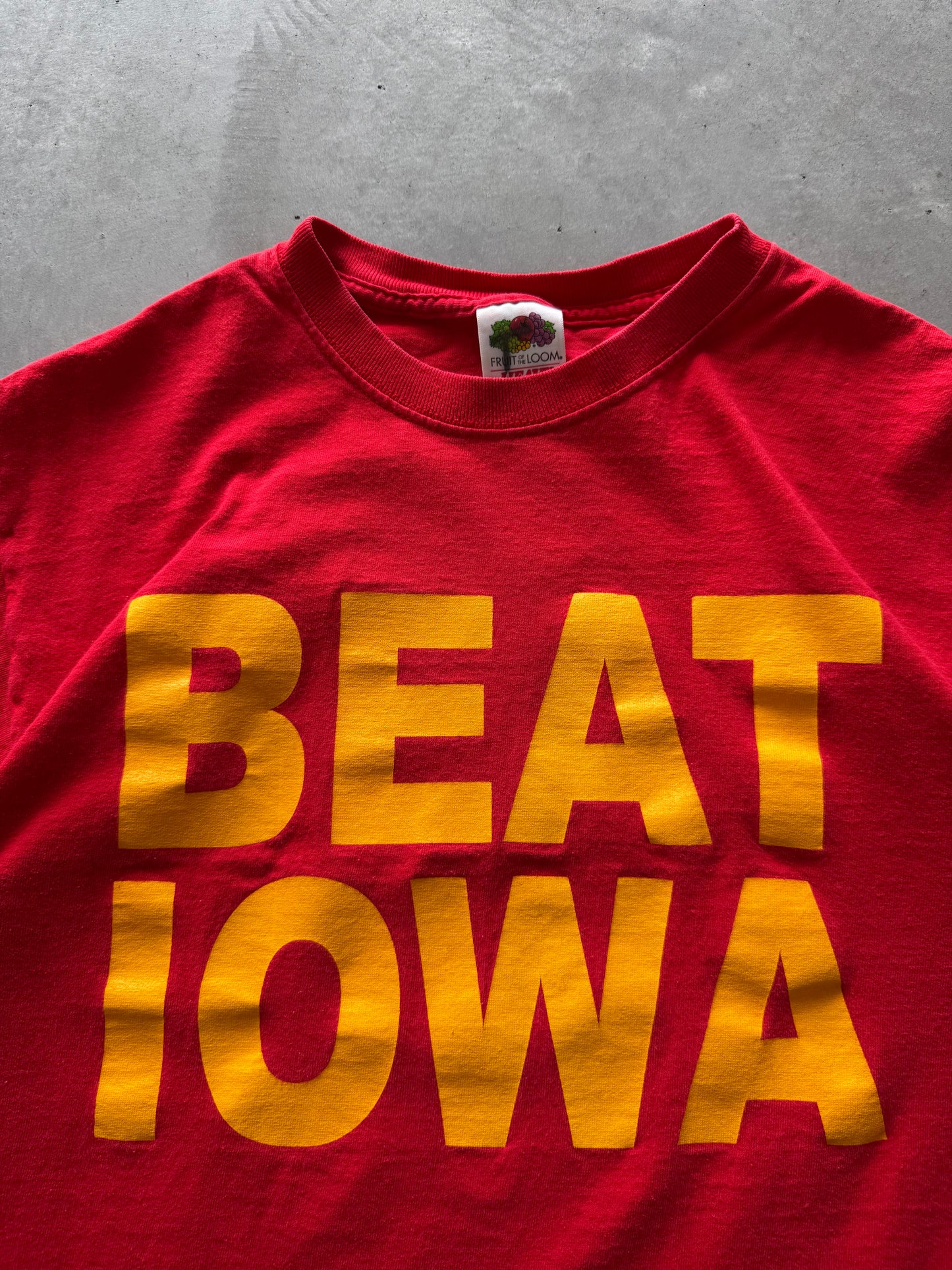 Vintage Iowa State Beat Iowa (Again!) Tee - M