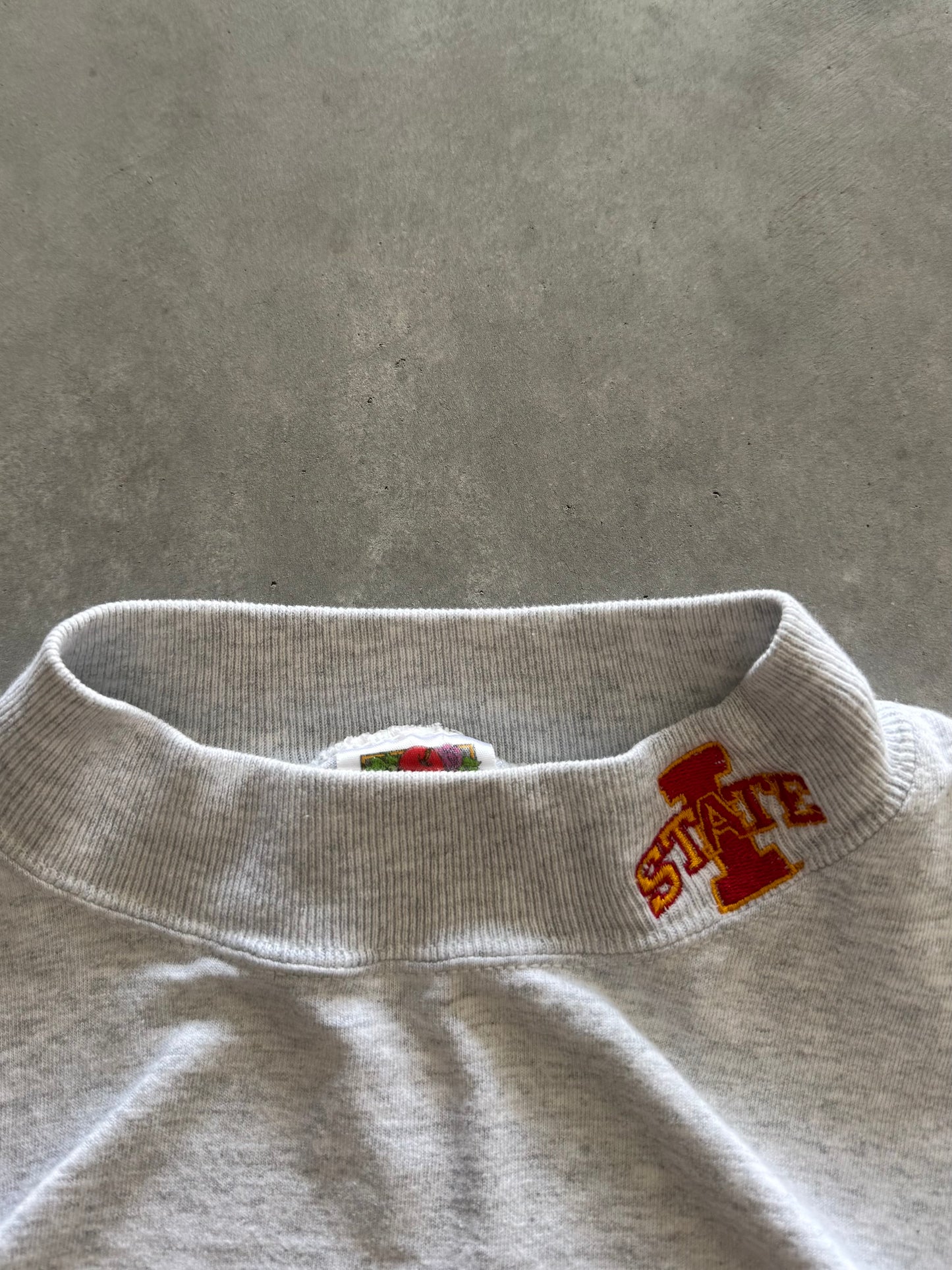 Vintage Iowa State Cyclones Mockneck - M