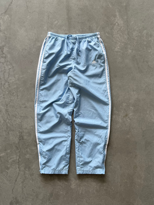 Vintage Baby Blue Adidas Track Pants - M