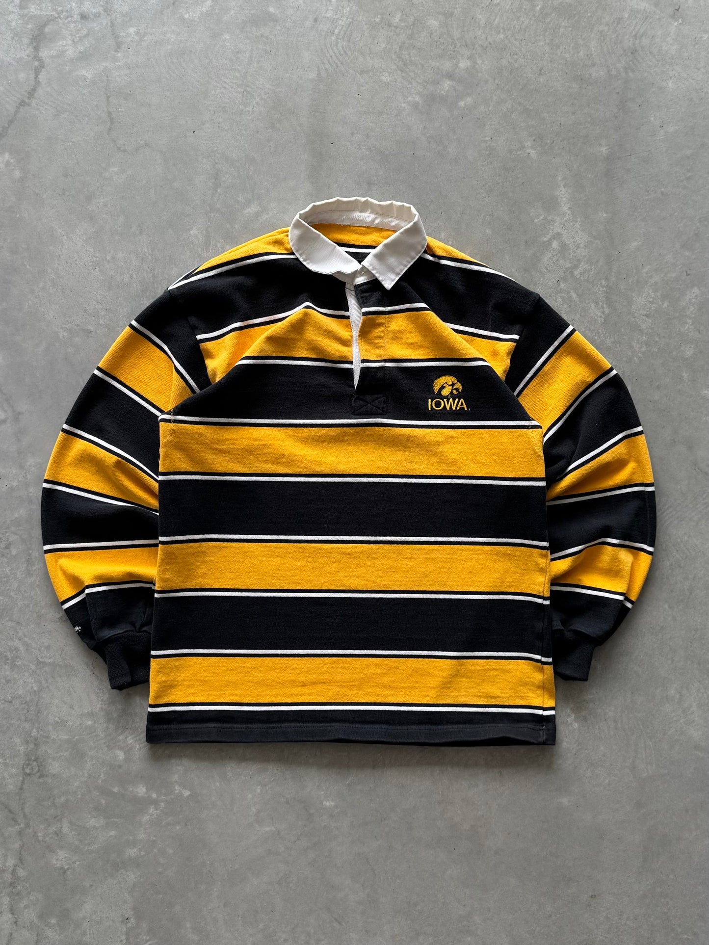 Vintage Iowa Hawkeyes Rugby Longsleeve - XL