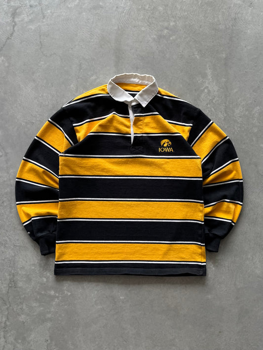 Vintage Iowa Hawkeyes Rugby Longsleeve - XL