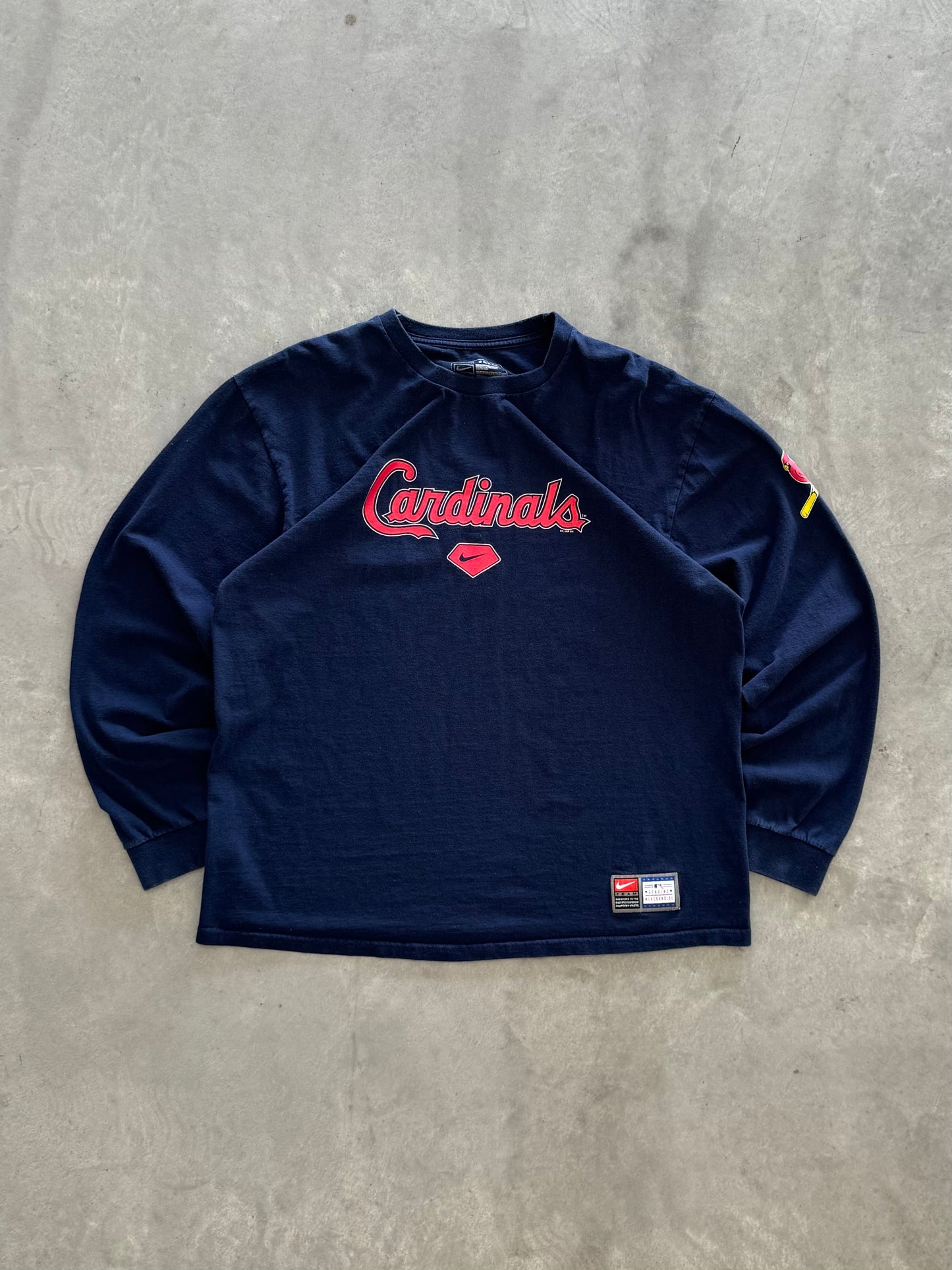 Vintage 00s Nike St. Louis Cardinals Long Sleeve - L
