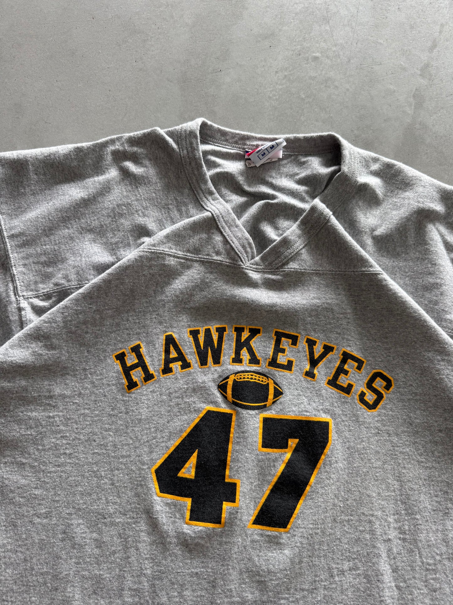 Vintage Iowa Hawkeyes Football Tee - XL