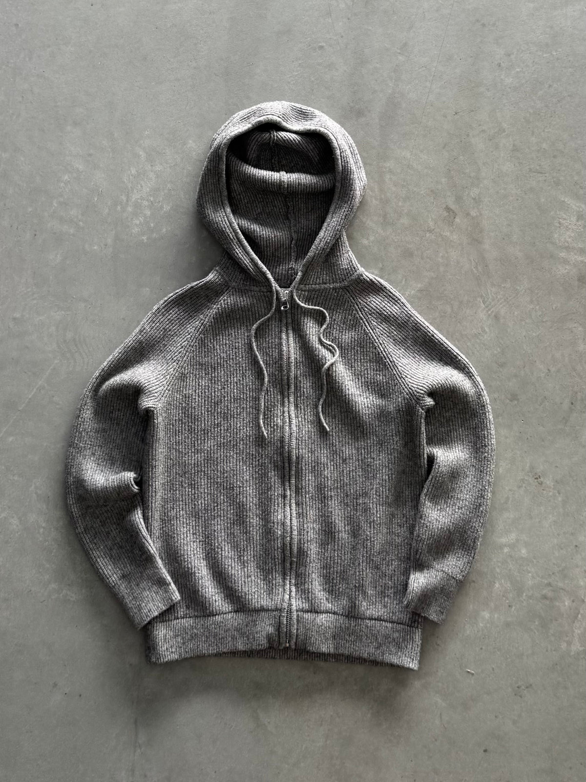 Knit Women’s Zip Up Hoodie - M