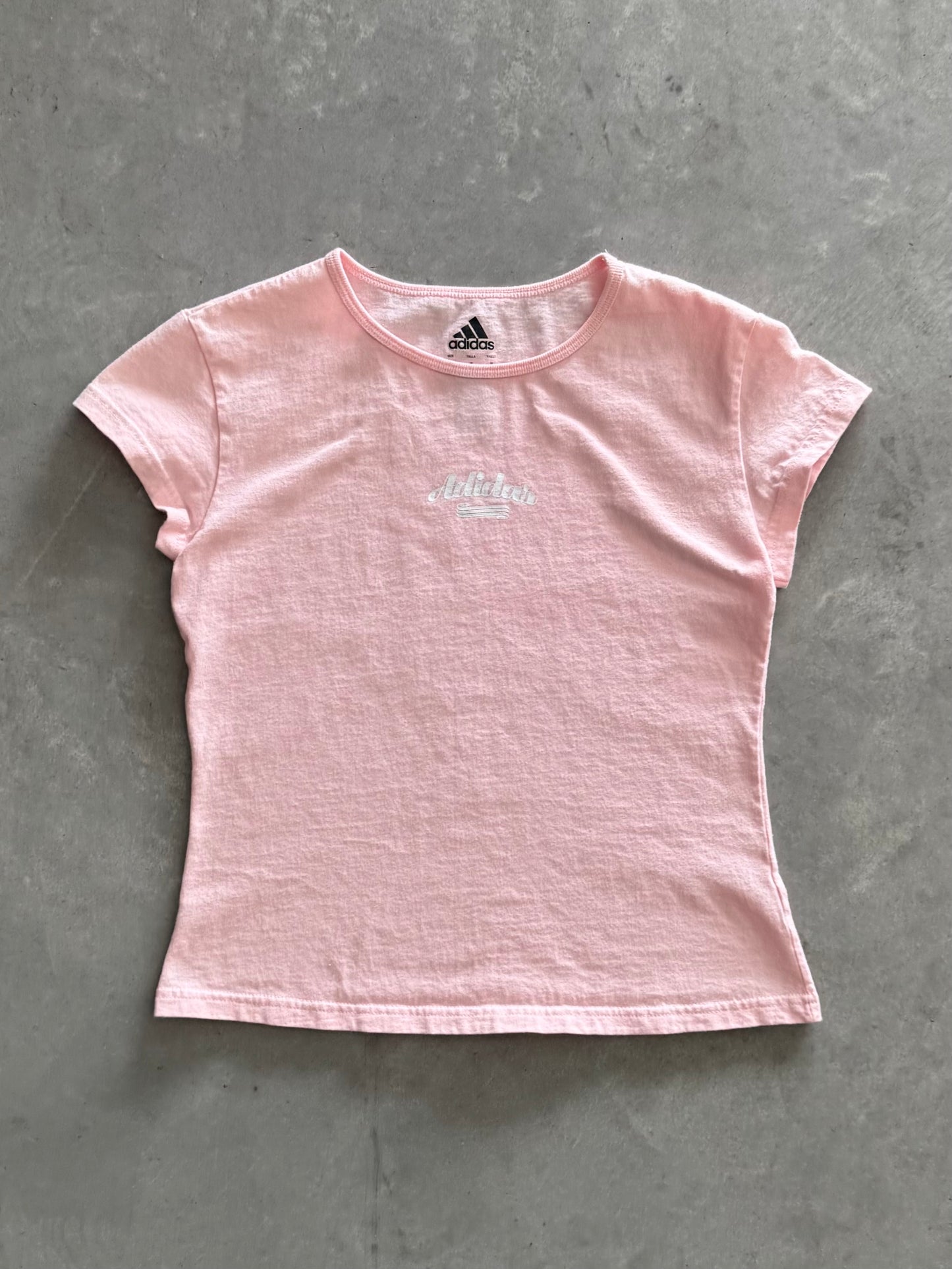 Vintage Adidas Women’s Baby Tee - M