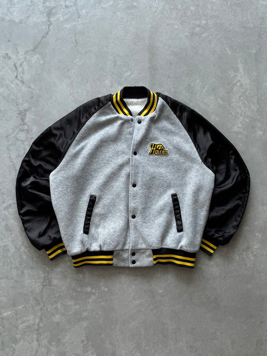 Vintage Iowa Hawkeyes Bomber Jacket - L