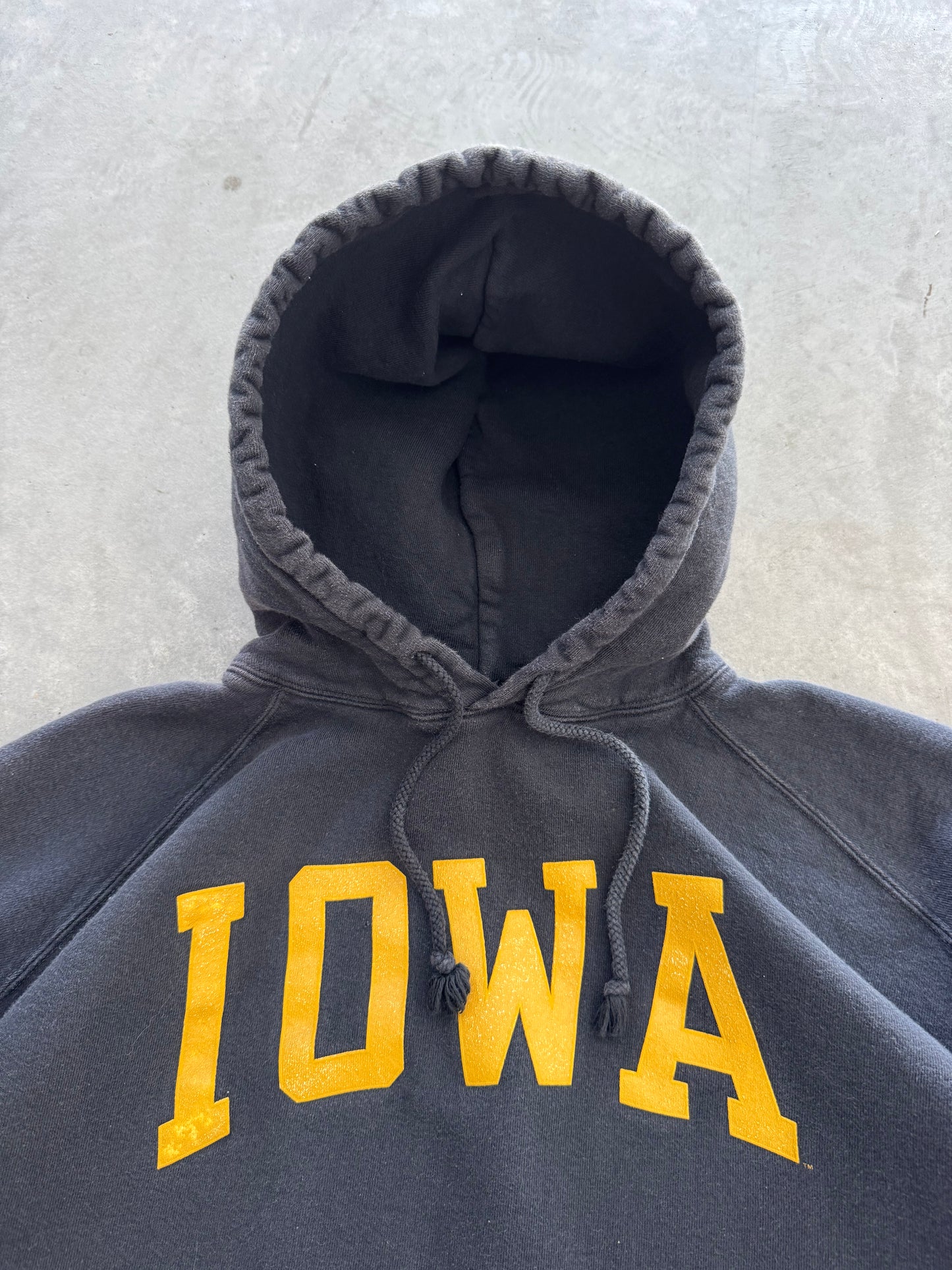 Vintage 90s Iowa Hawkeyes Hoodie - M