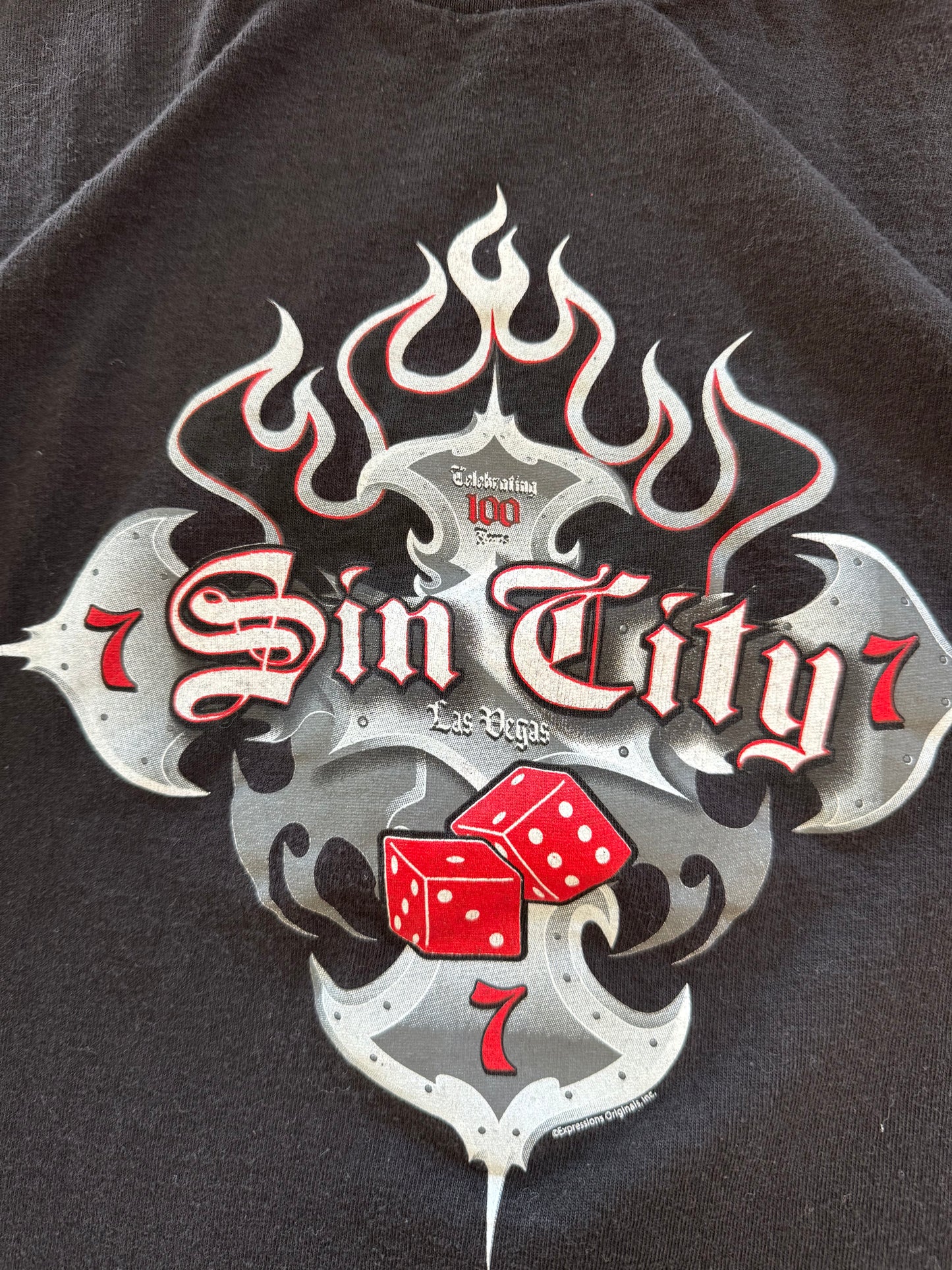 Vintage Las Vegas Sin City Tee - XL